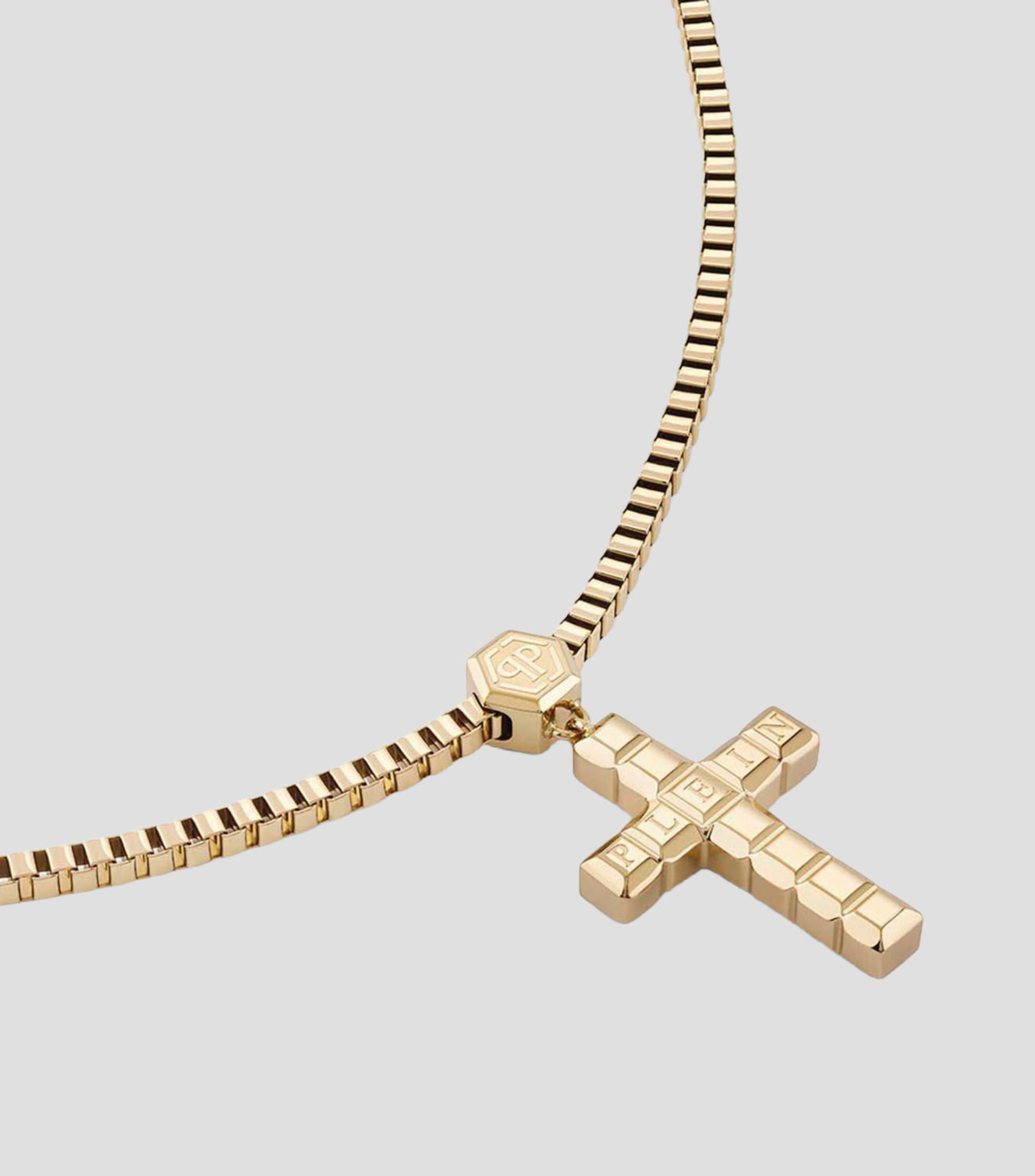 Collar de cadena Crucifix Hombre