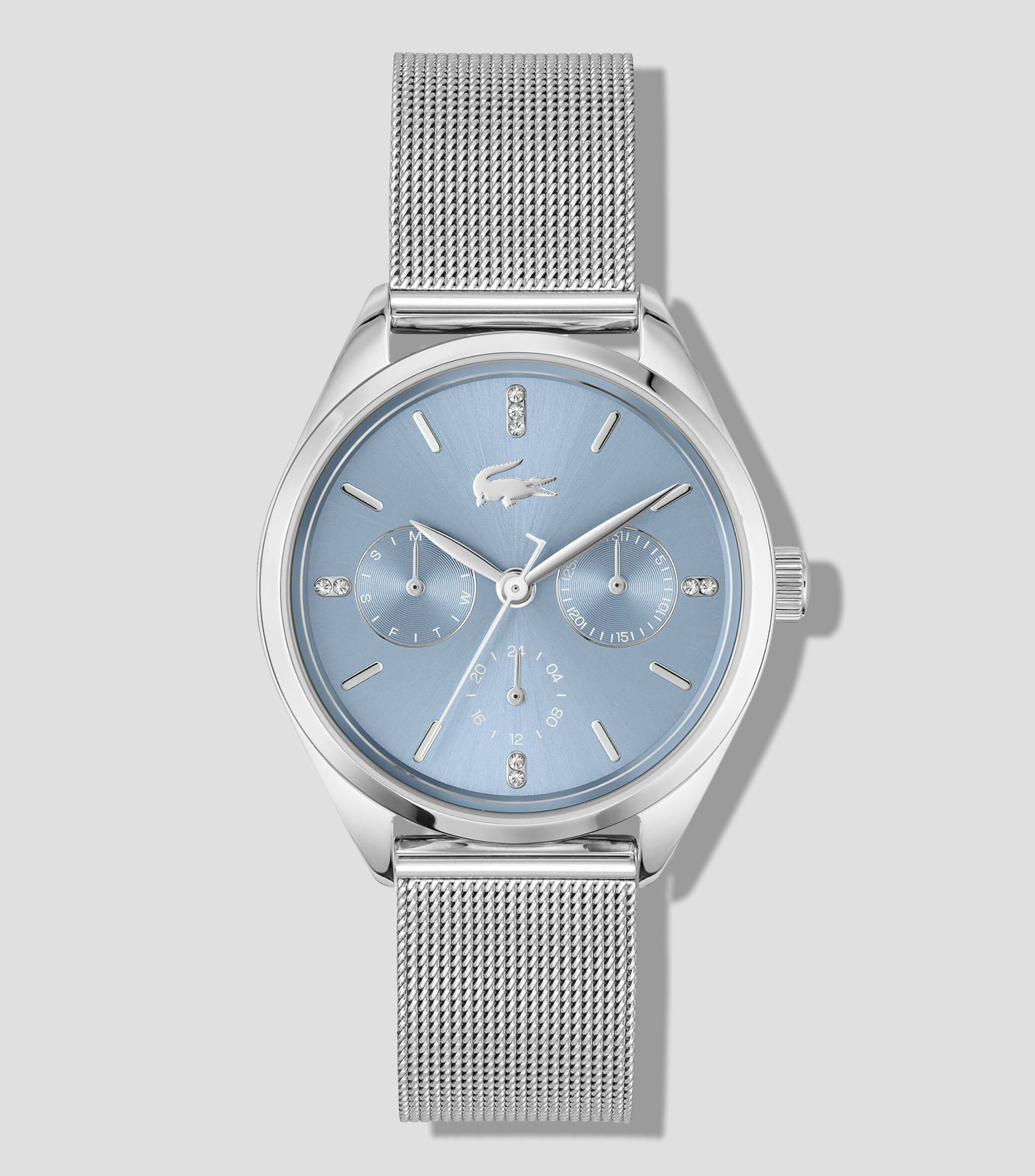 Reloj para mujer Atena casual Azul, Plateado