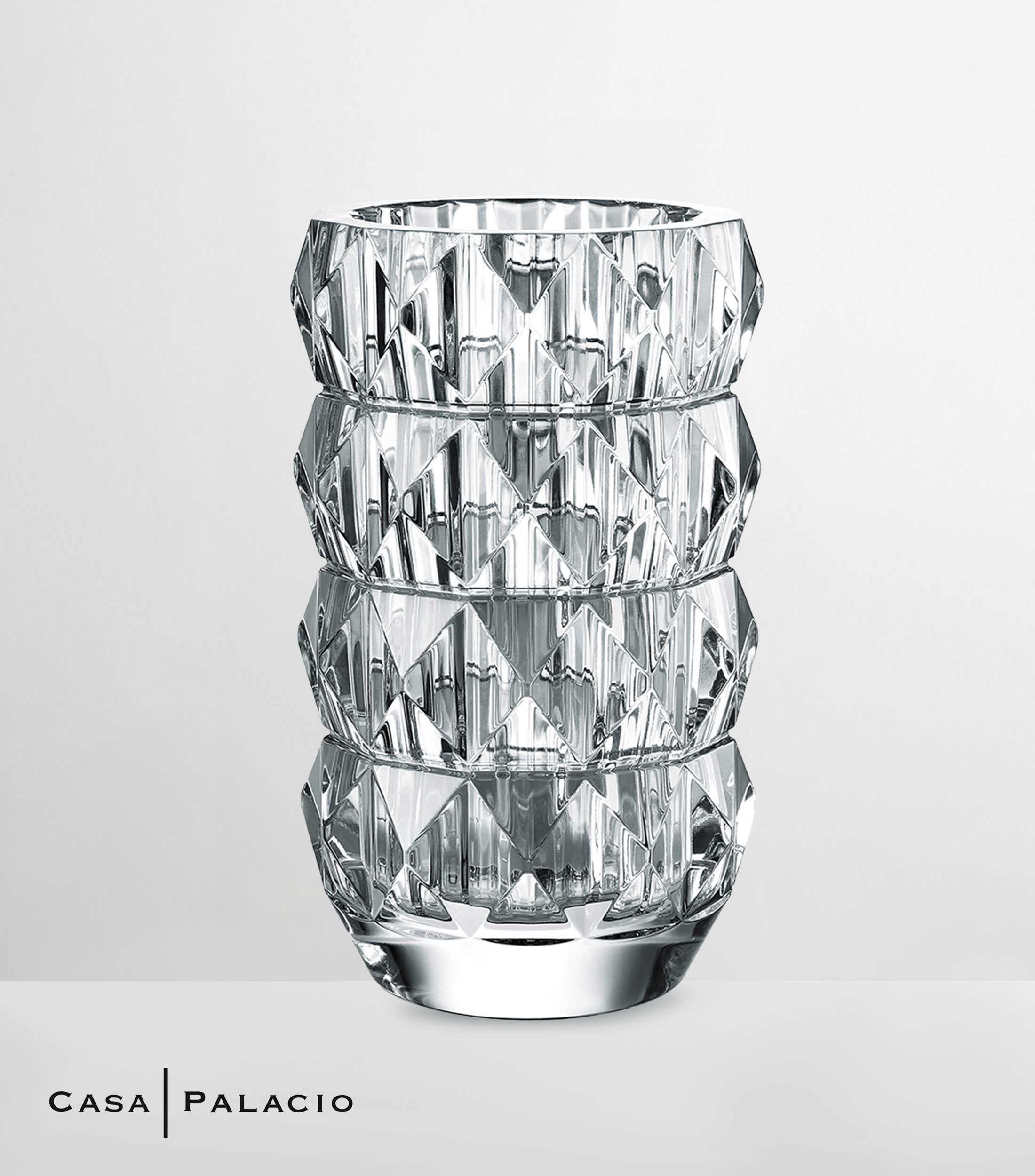 Jarrón Louxor de Cristal
