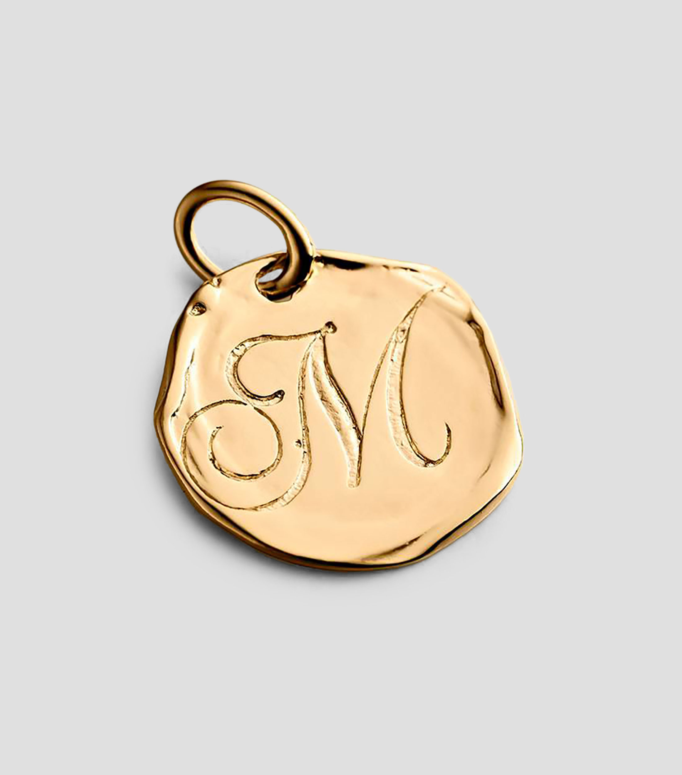 Charm letra M en plata .925 Blarney Mujer