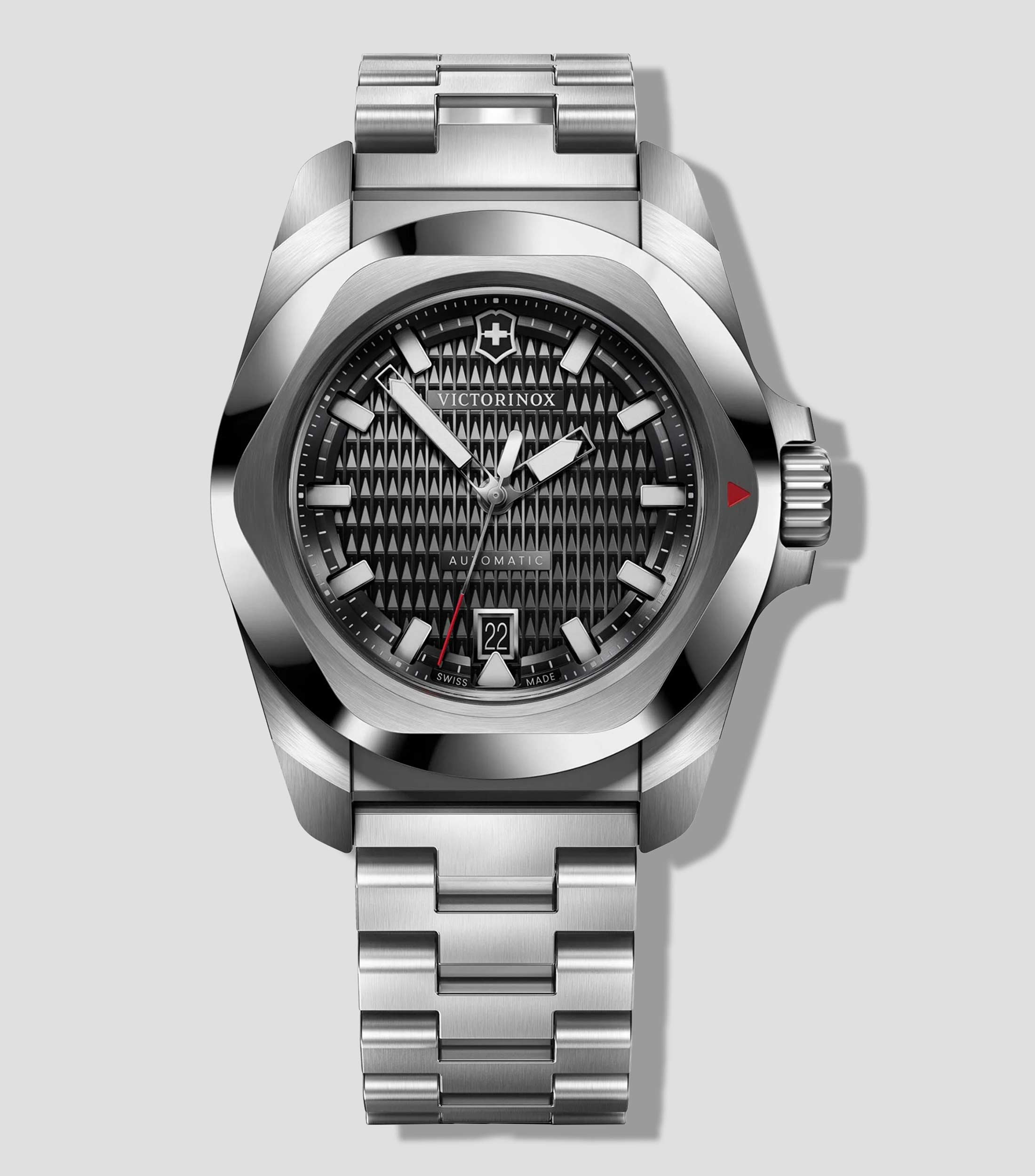 Reloj para Hombre Inox Automatico Casual Gris