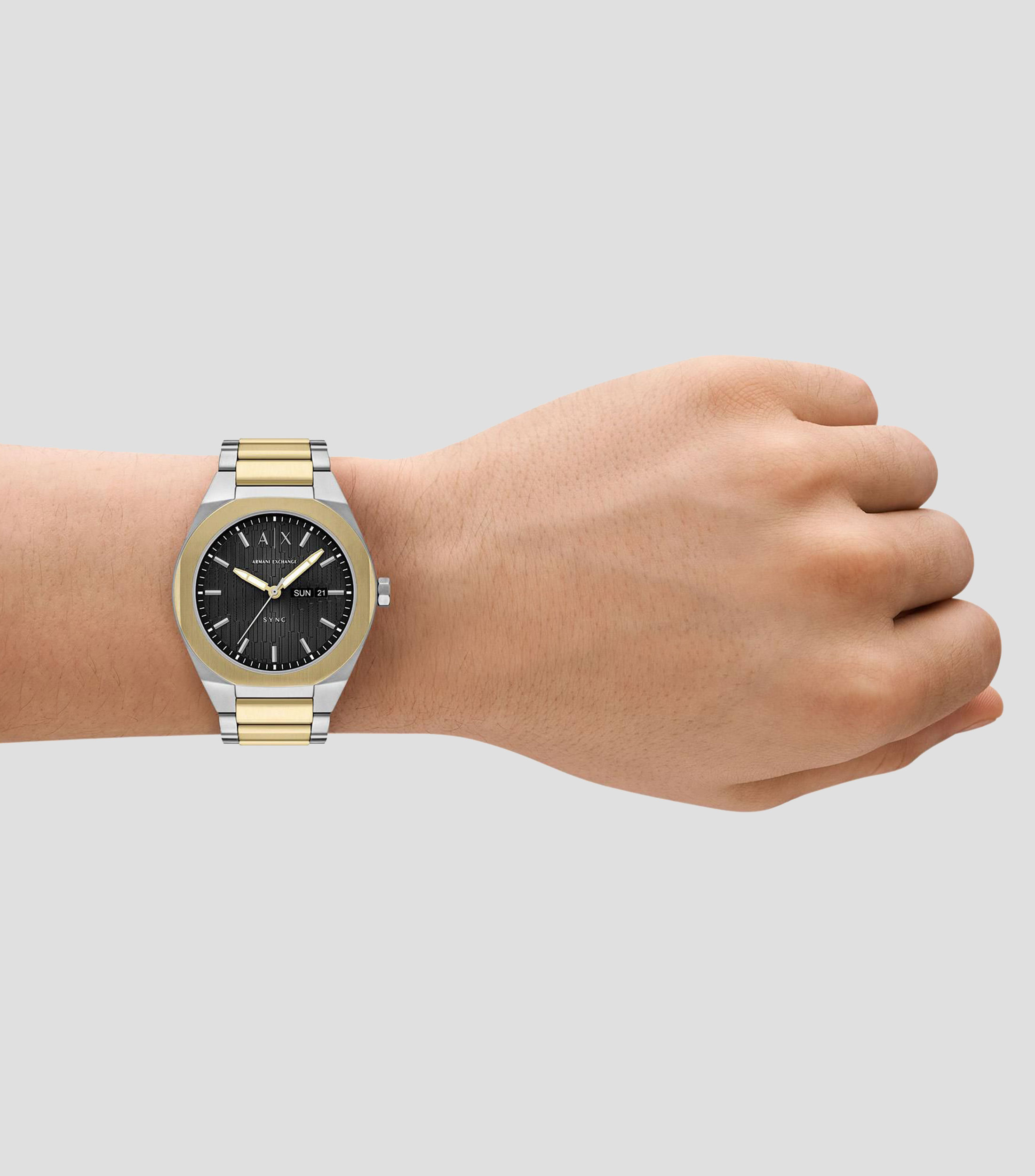 Reloj para Hombre Street Clásico Negro, Dorado, Plateado