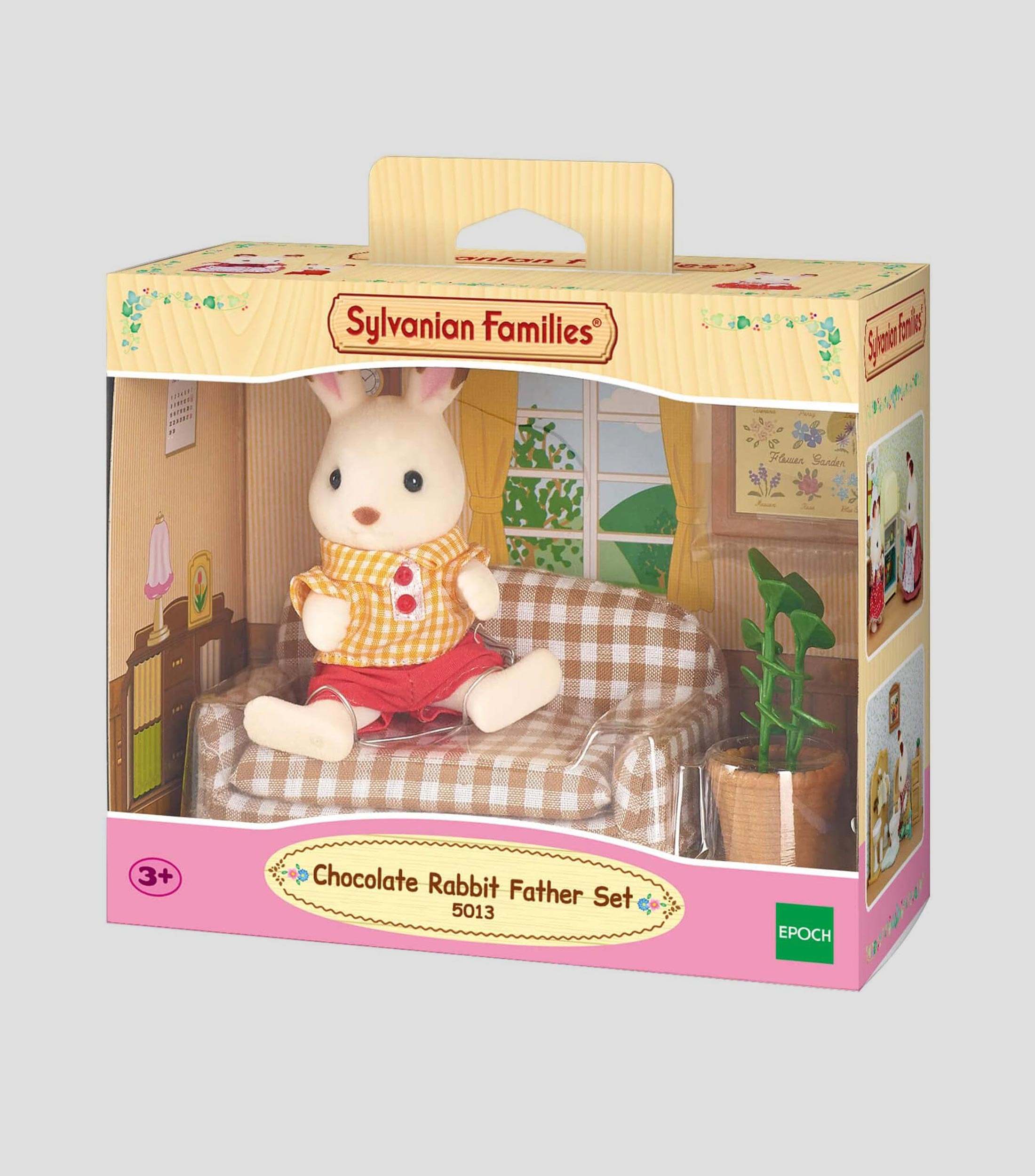 Set de Sofa Frasier Conejo Chocolate