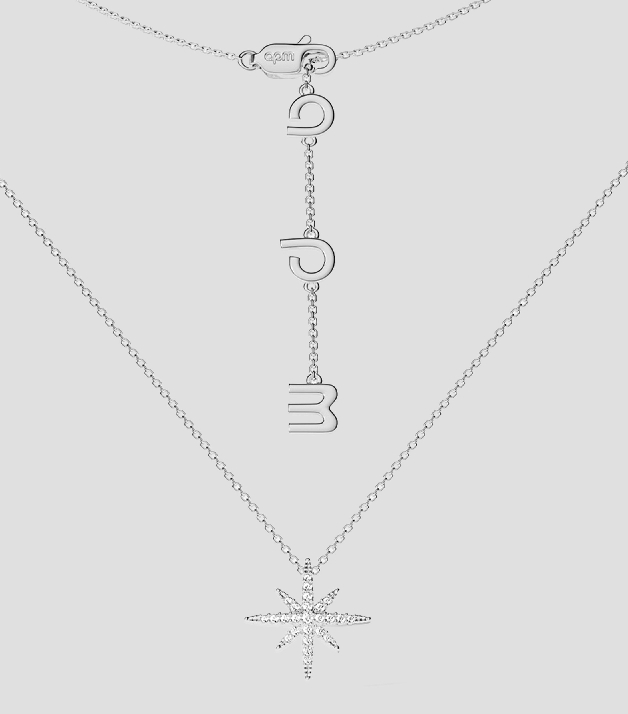 Collar Météorites Mini Météorites con circonia cúbica Mujer