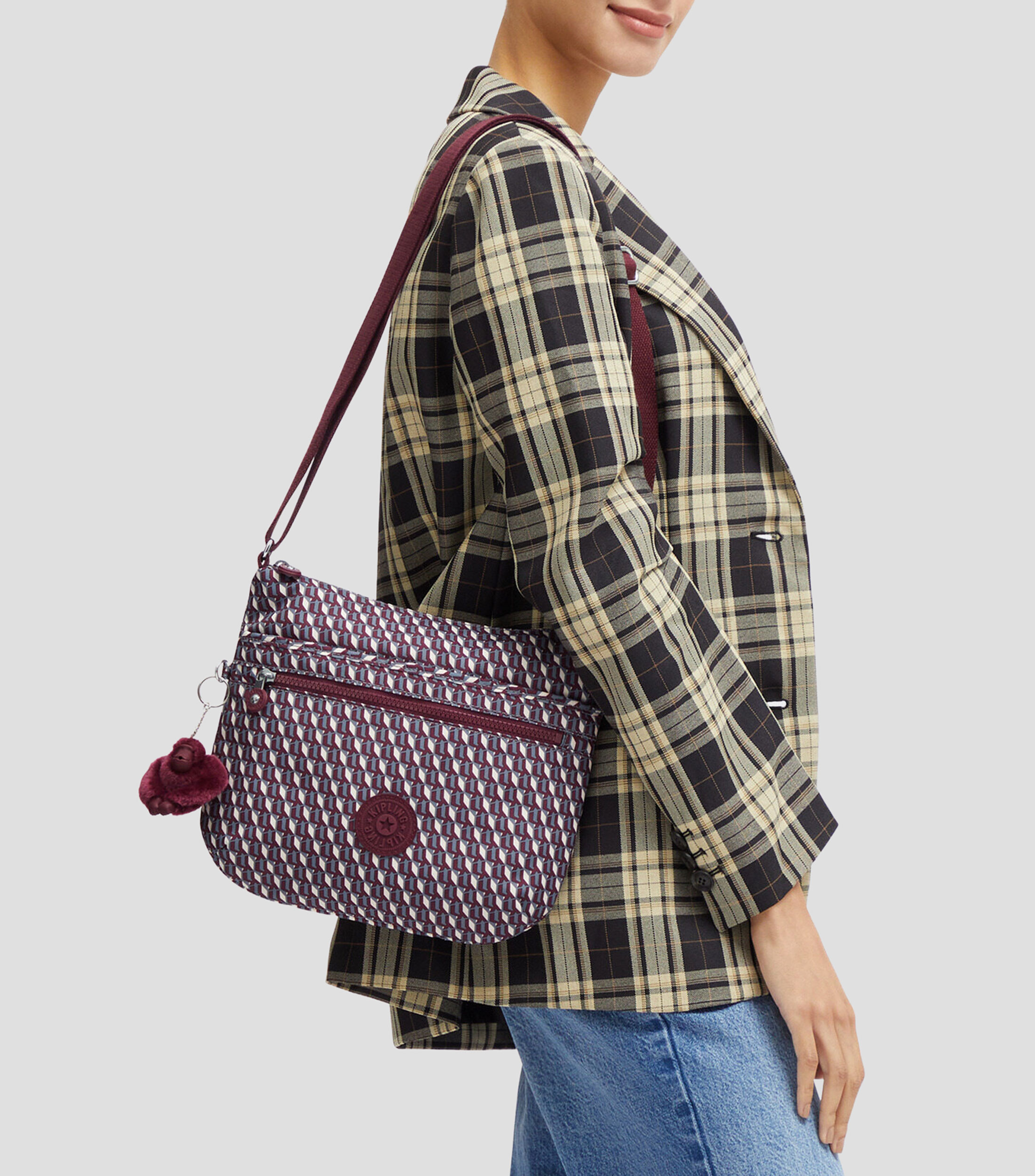 Bolsa shoulder multicolor Arto con diseño 3D Mujer