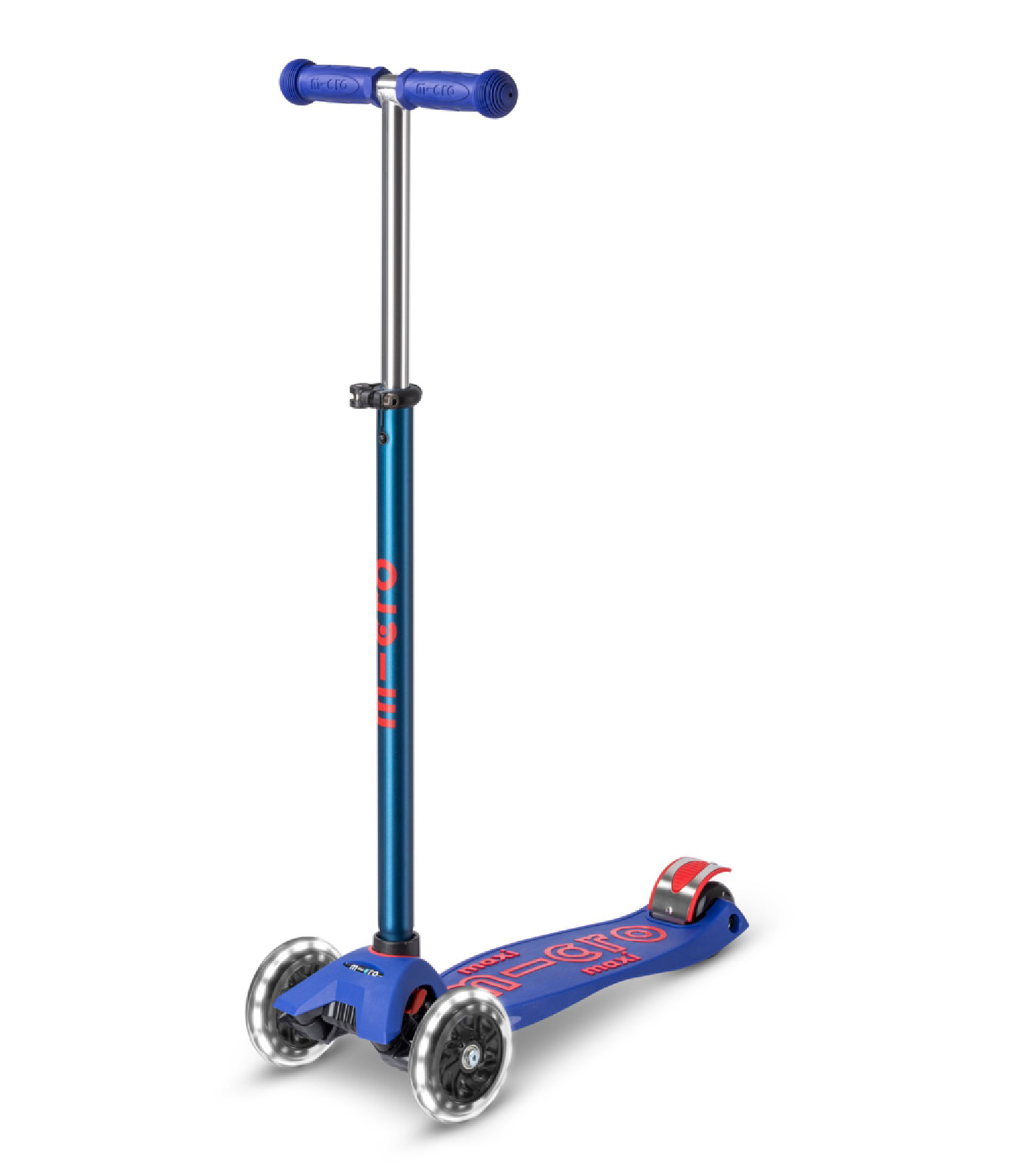 Scooter Maxi Deluxe Blue Led