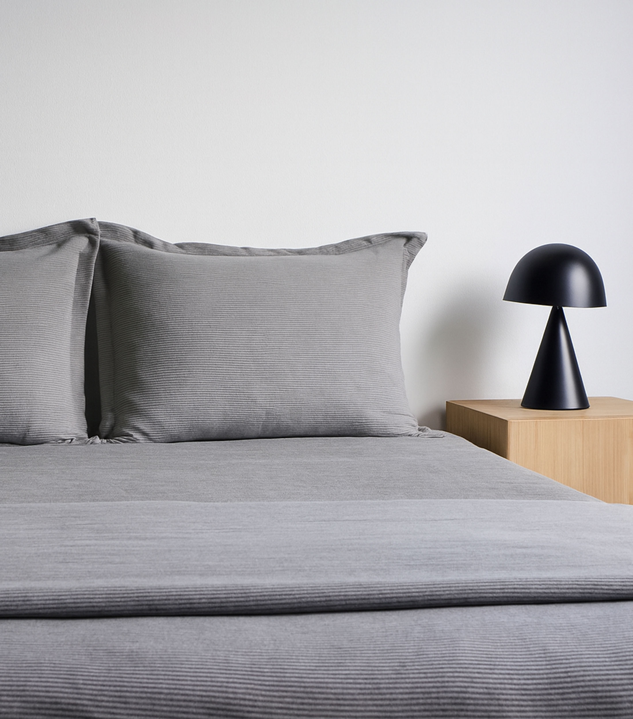 Funda para almohada estándar Khaleb gris