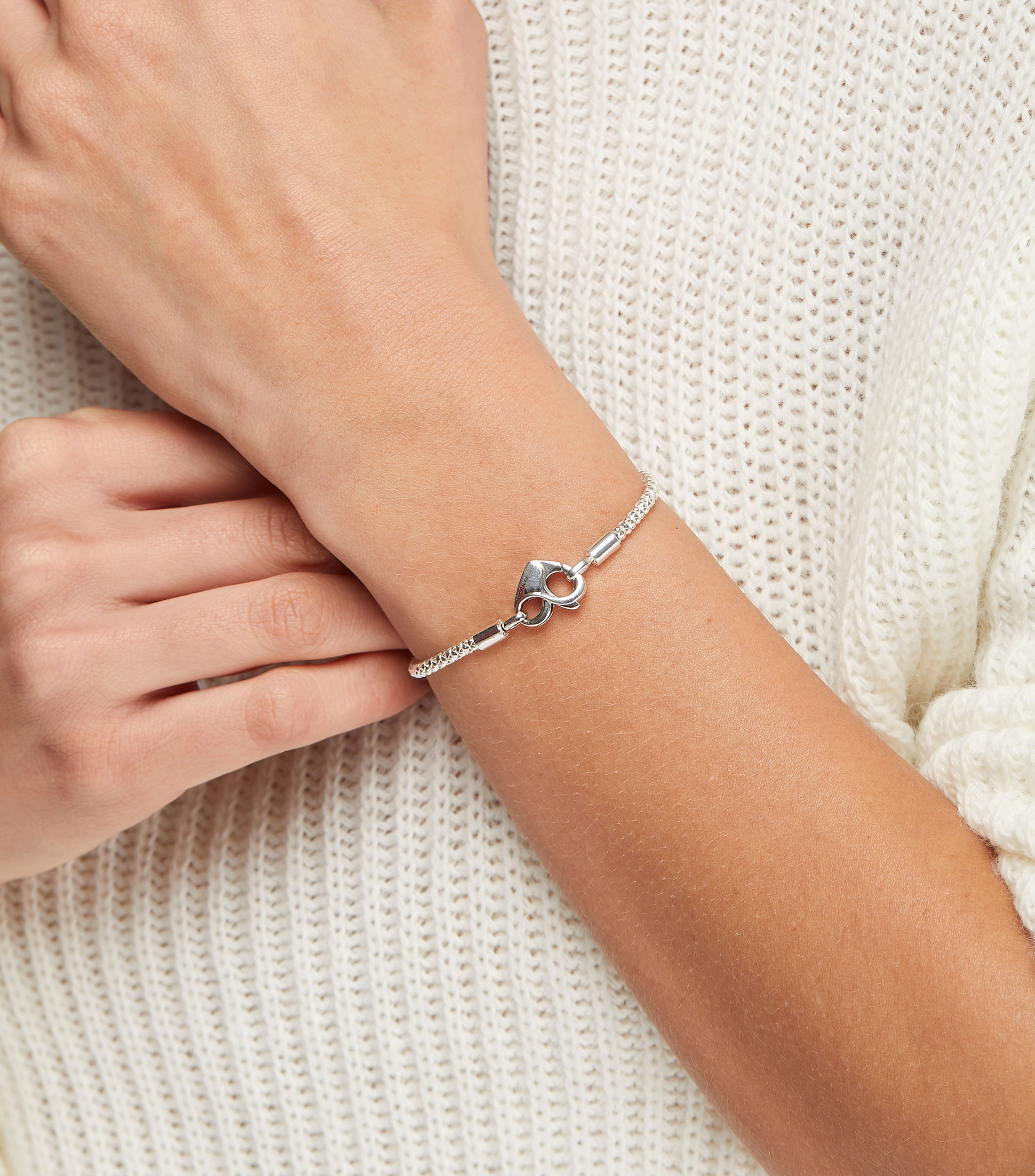 Brazalete en Plata Mujer