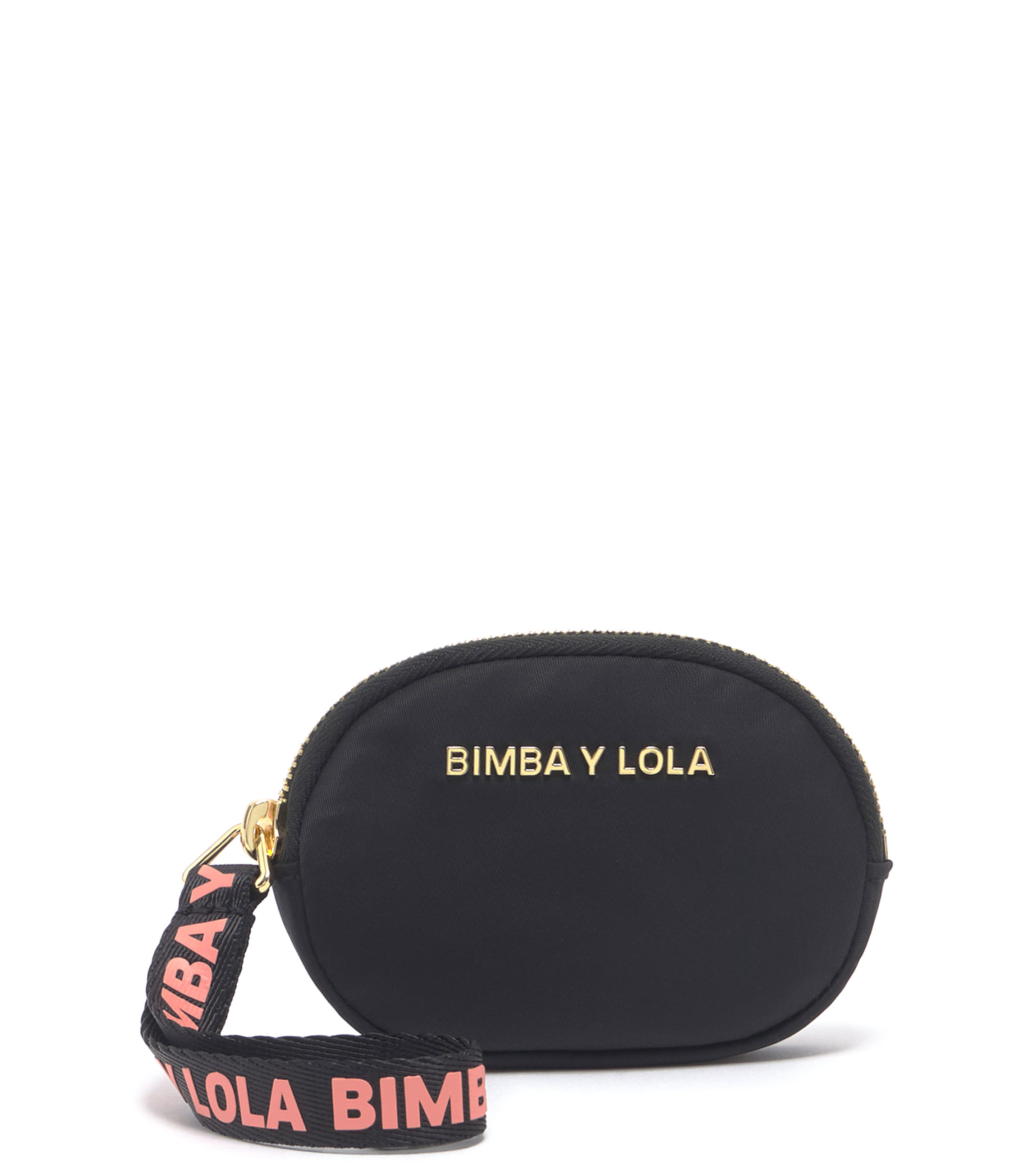 Bimba y Lola: Monedero ovalado negro Mujer