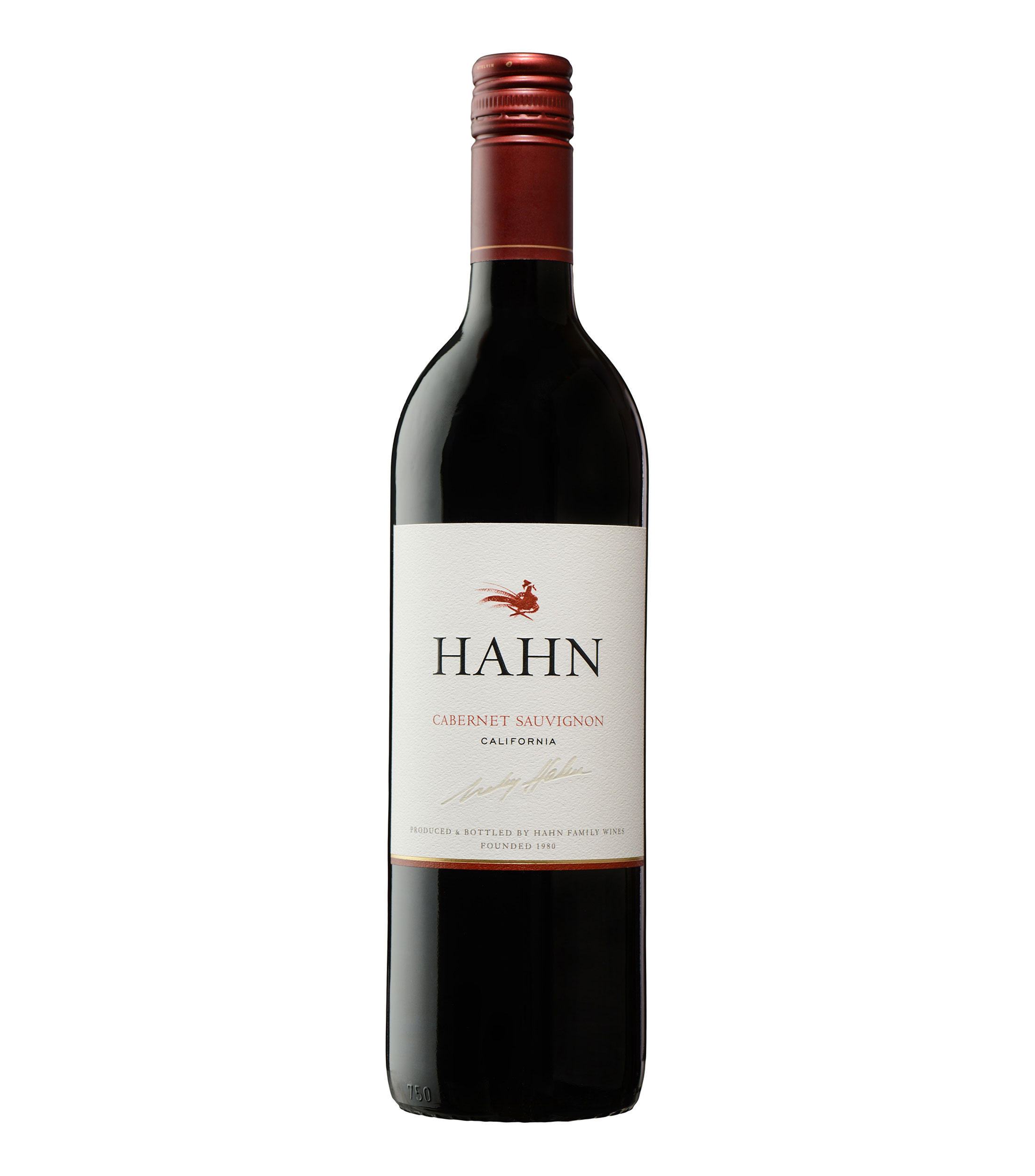 Vino Tinto Cabernet Sauvignon Hahn E.U.A., 750 ml
