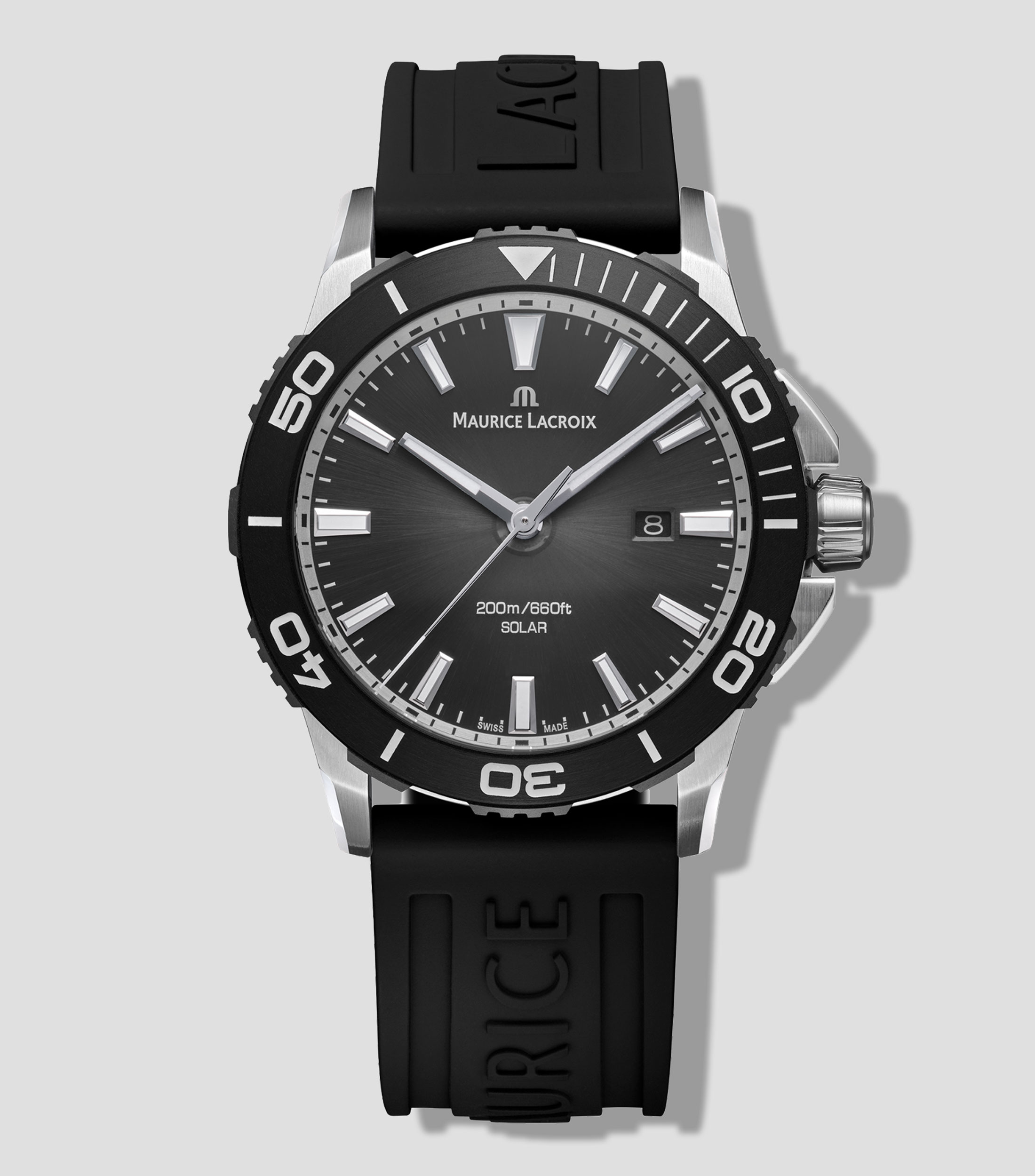 Reloj para hombre Pontos S edición especial Plateado y Negro