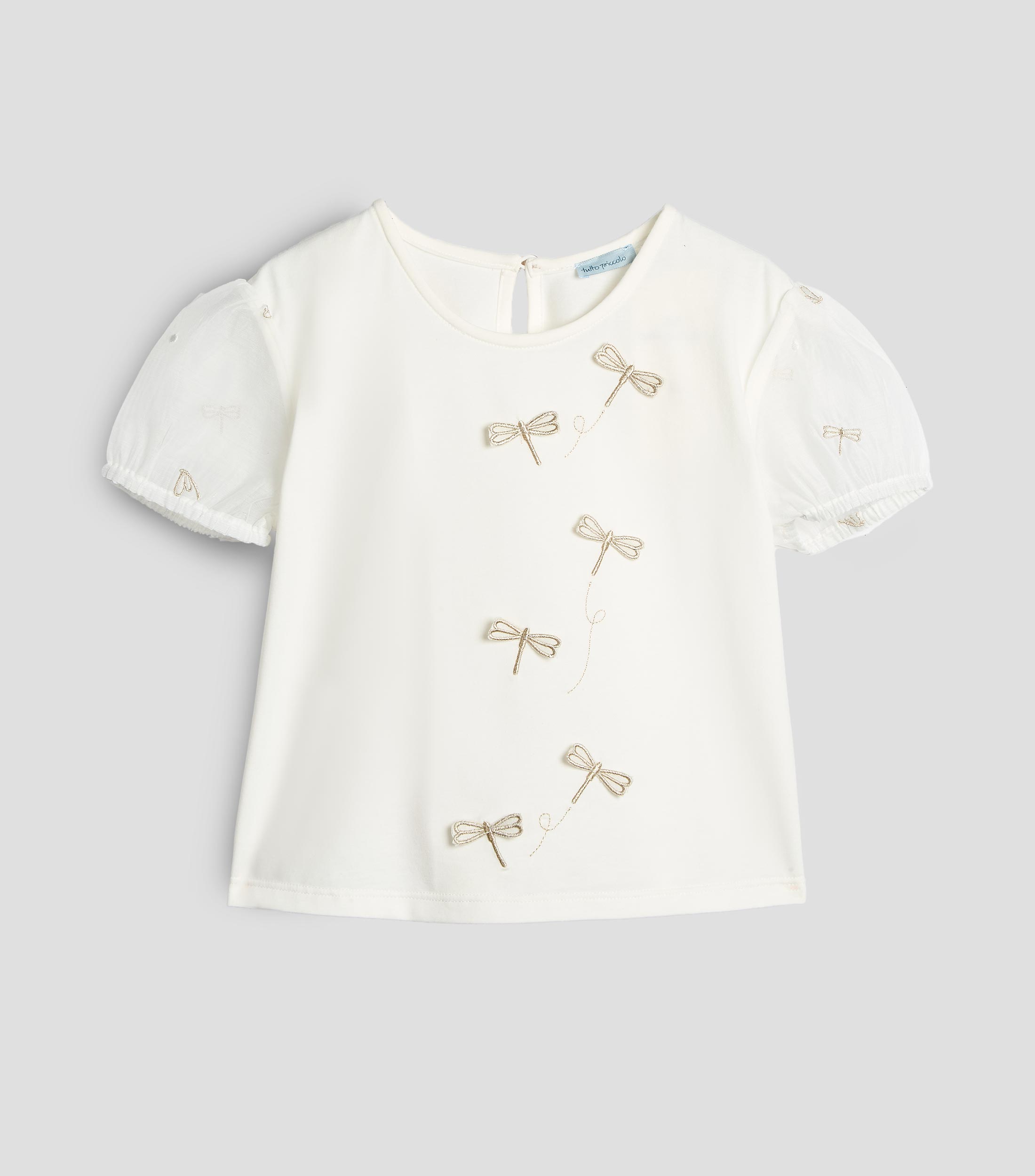 Blusa fantasía manga corta Niña