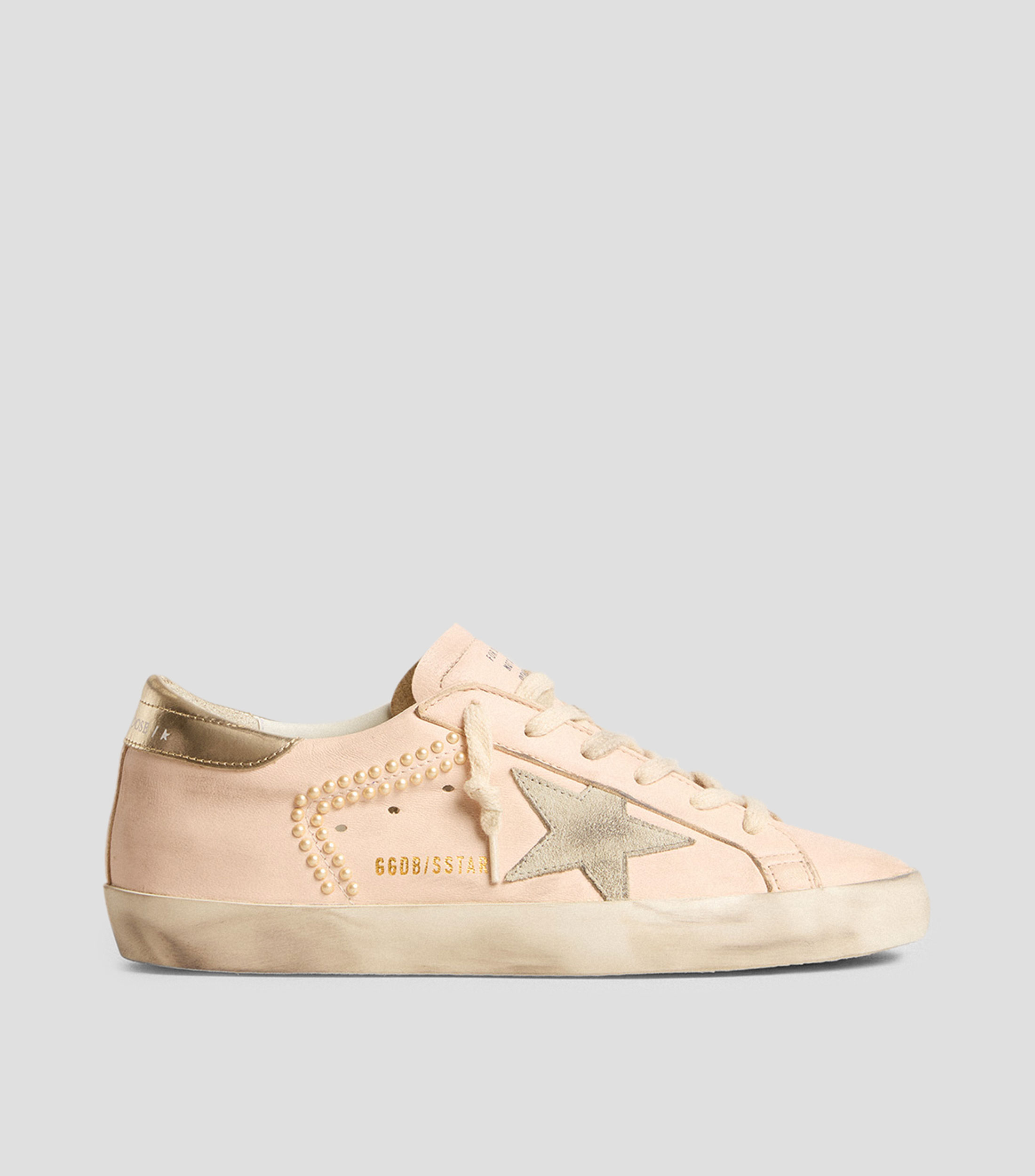 Tenis casuales en piel Super Star Mujer