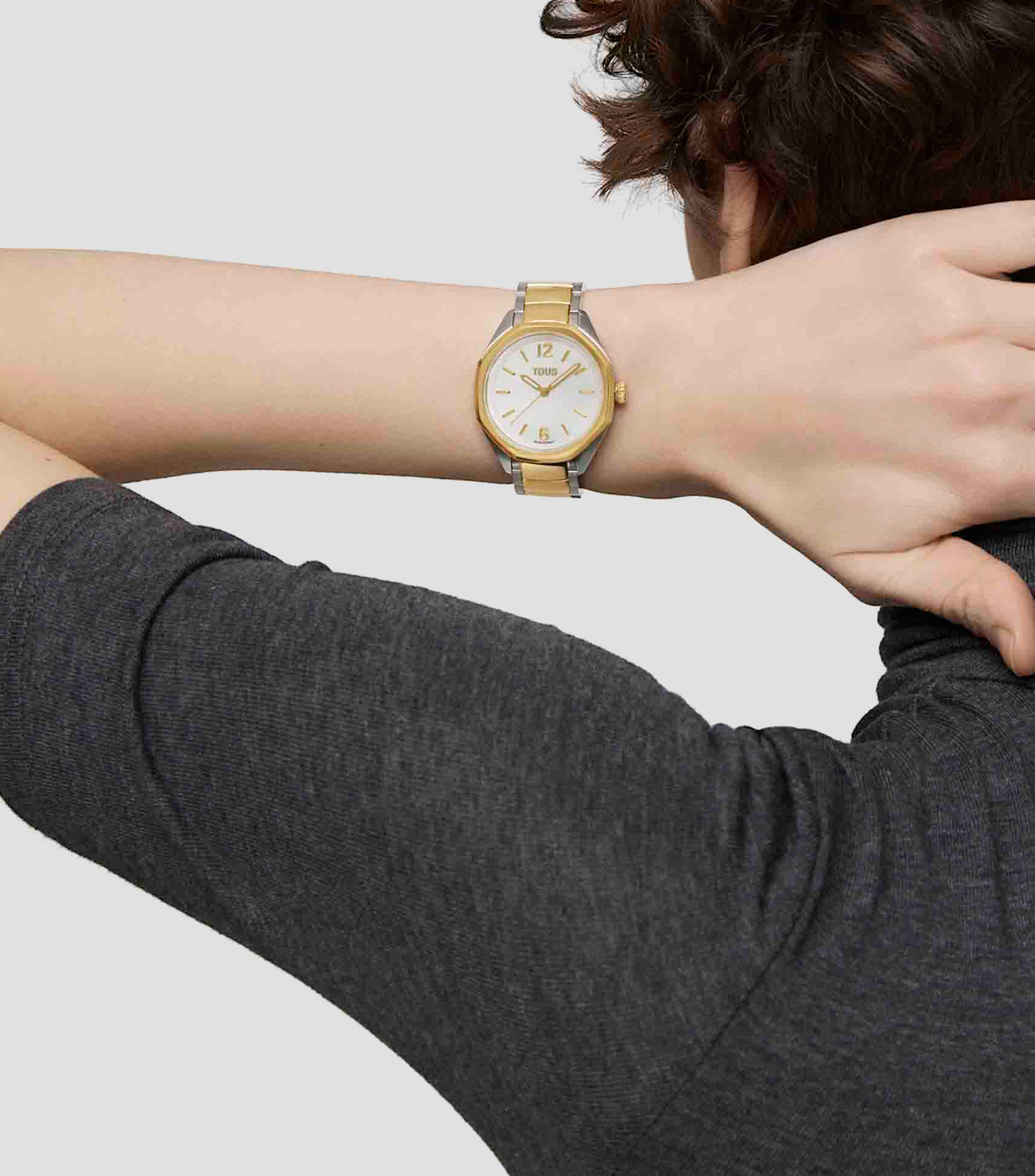 Reloj para Mujer Now Lady Casual, Dorado, Plateado