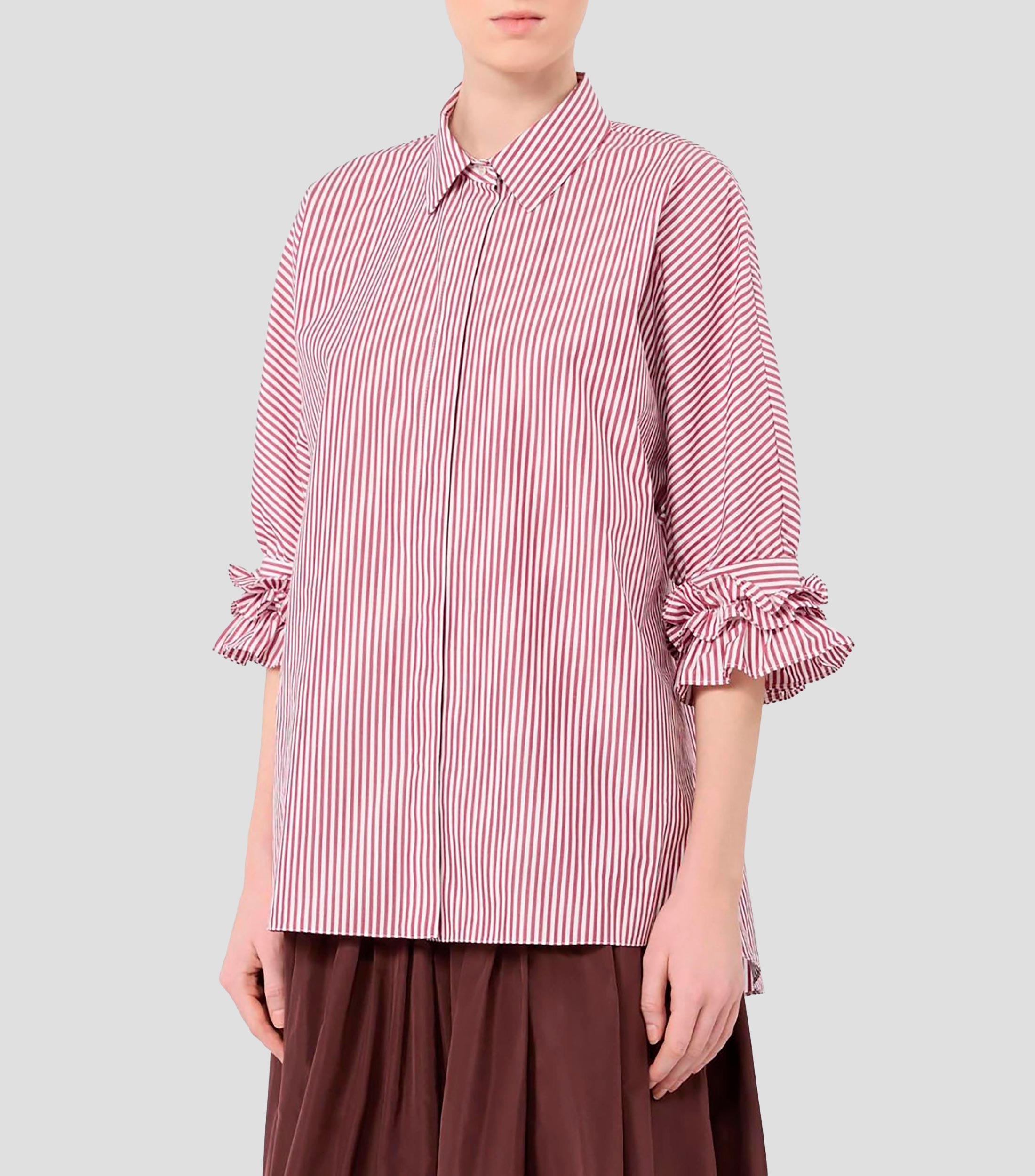 Camisa líneas manga 3/4 Mujer