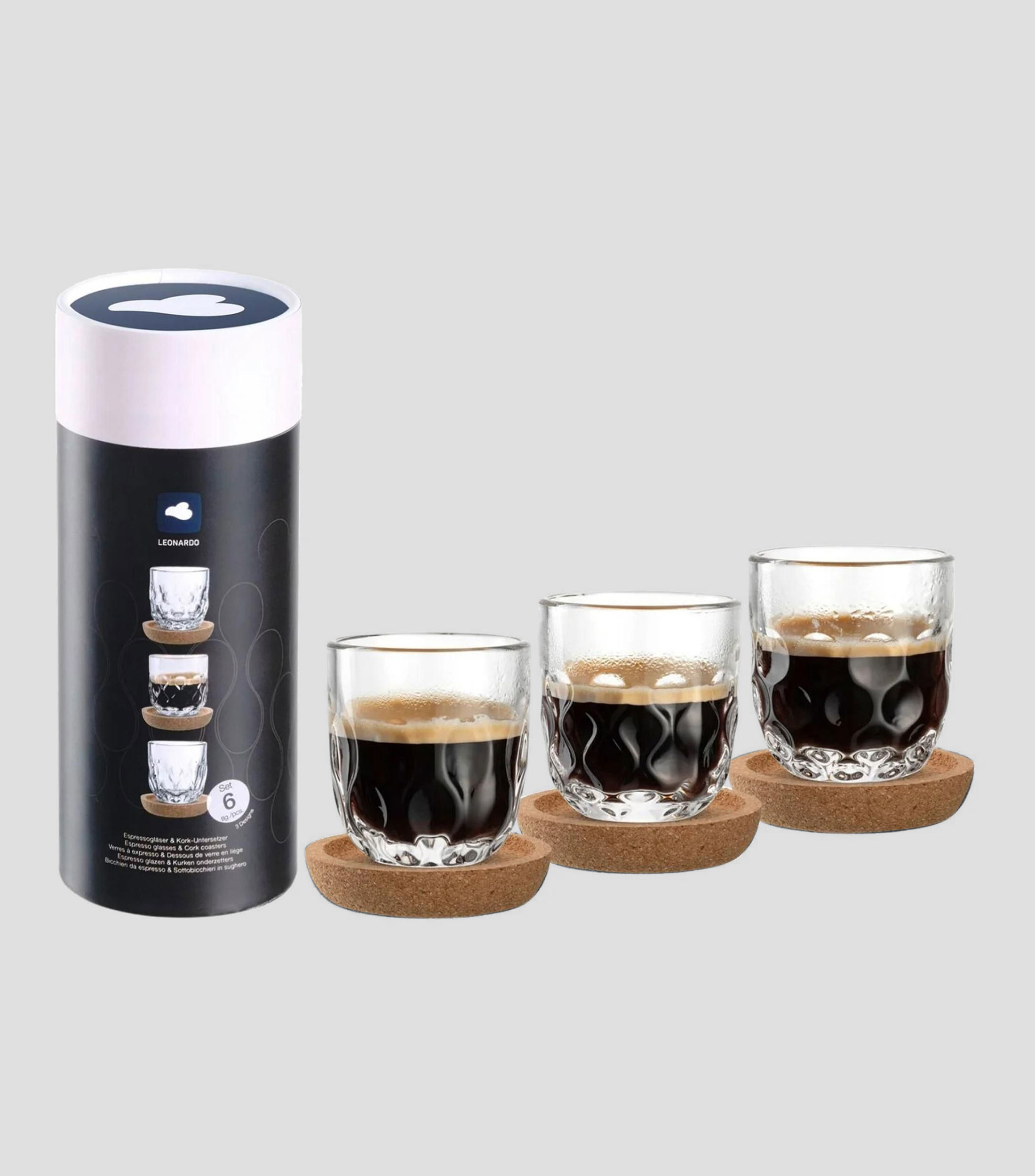 Set 6 piezas Tazas para expreso