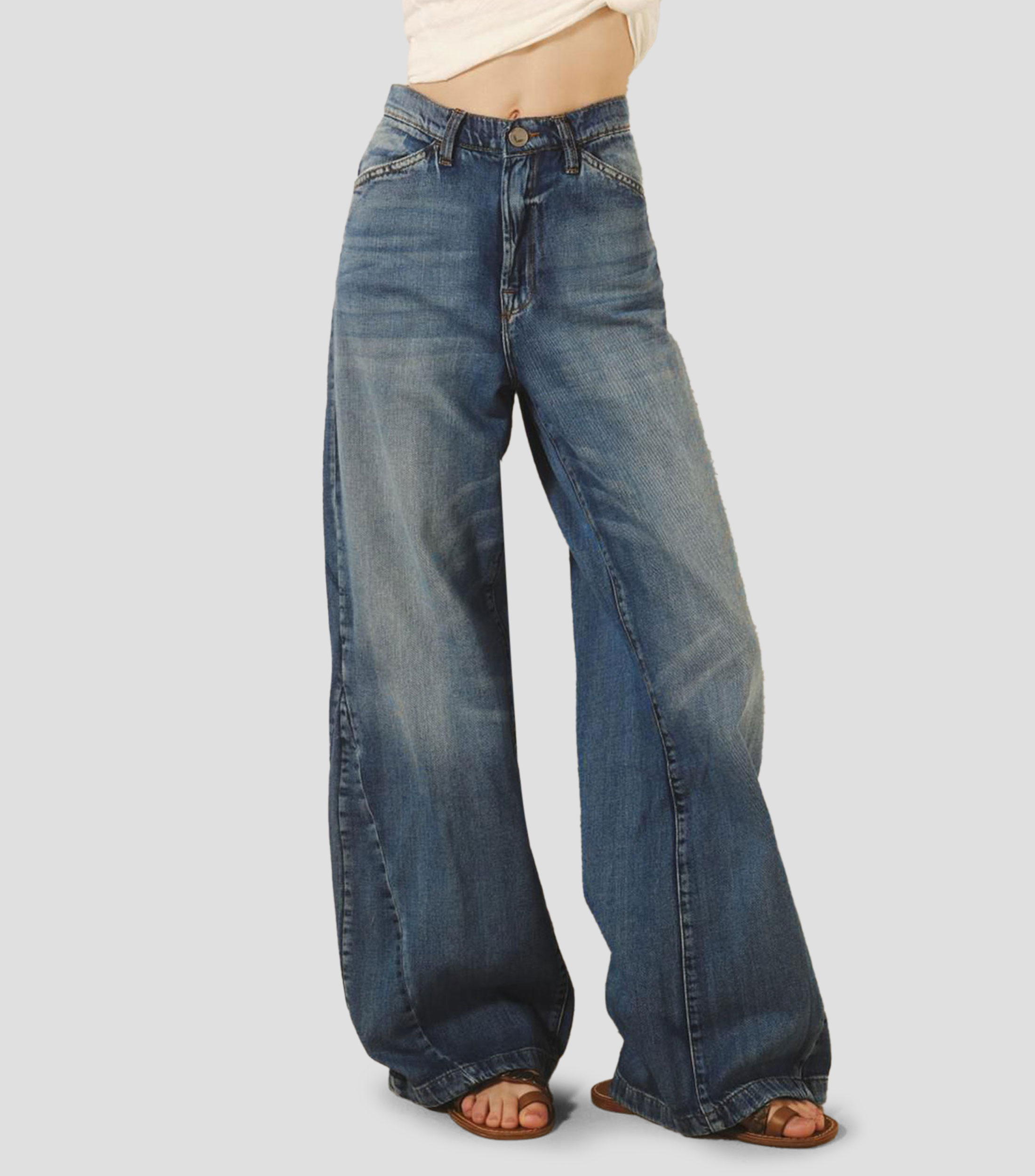 Jeans Recto Mujer