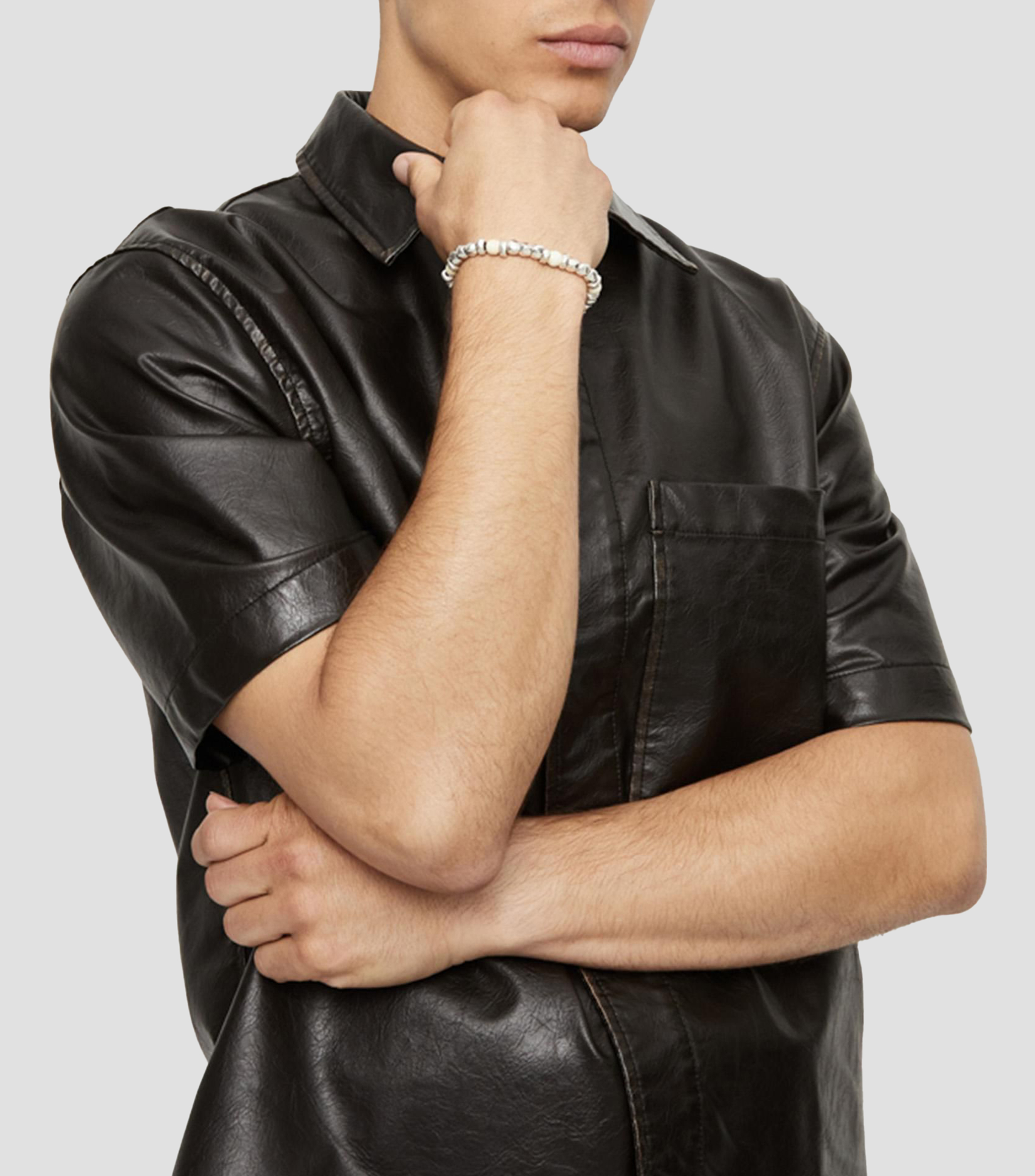 Pulsera con marfil Hombre