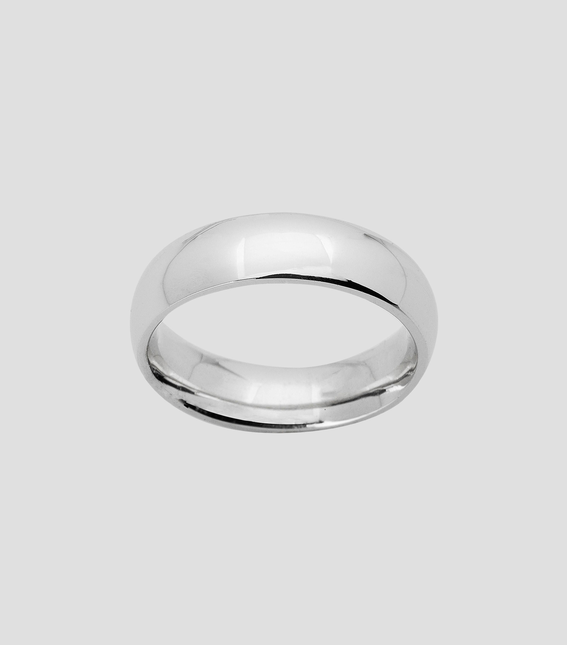 Anillo en oro blanco de 14 kilates Mujer