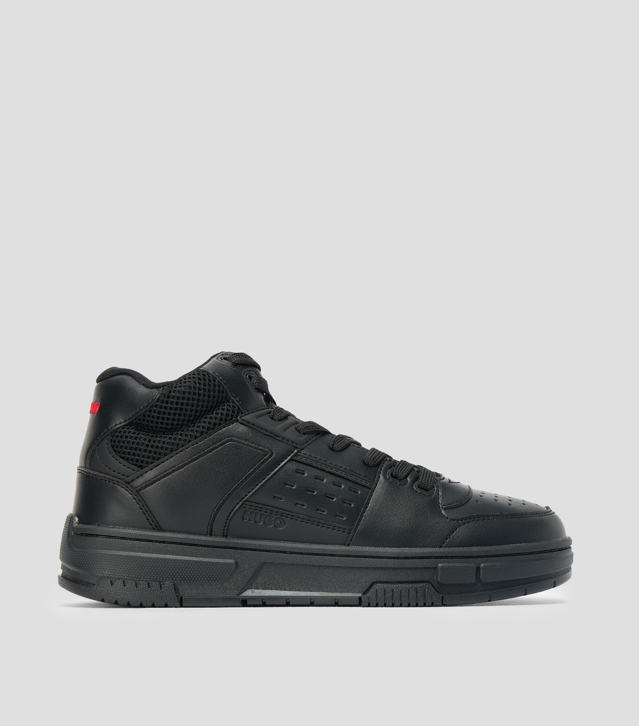 Tenis casuales tipo bota Hombre