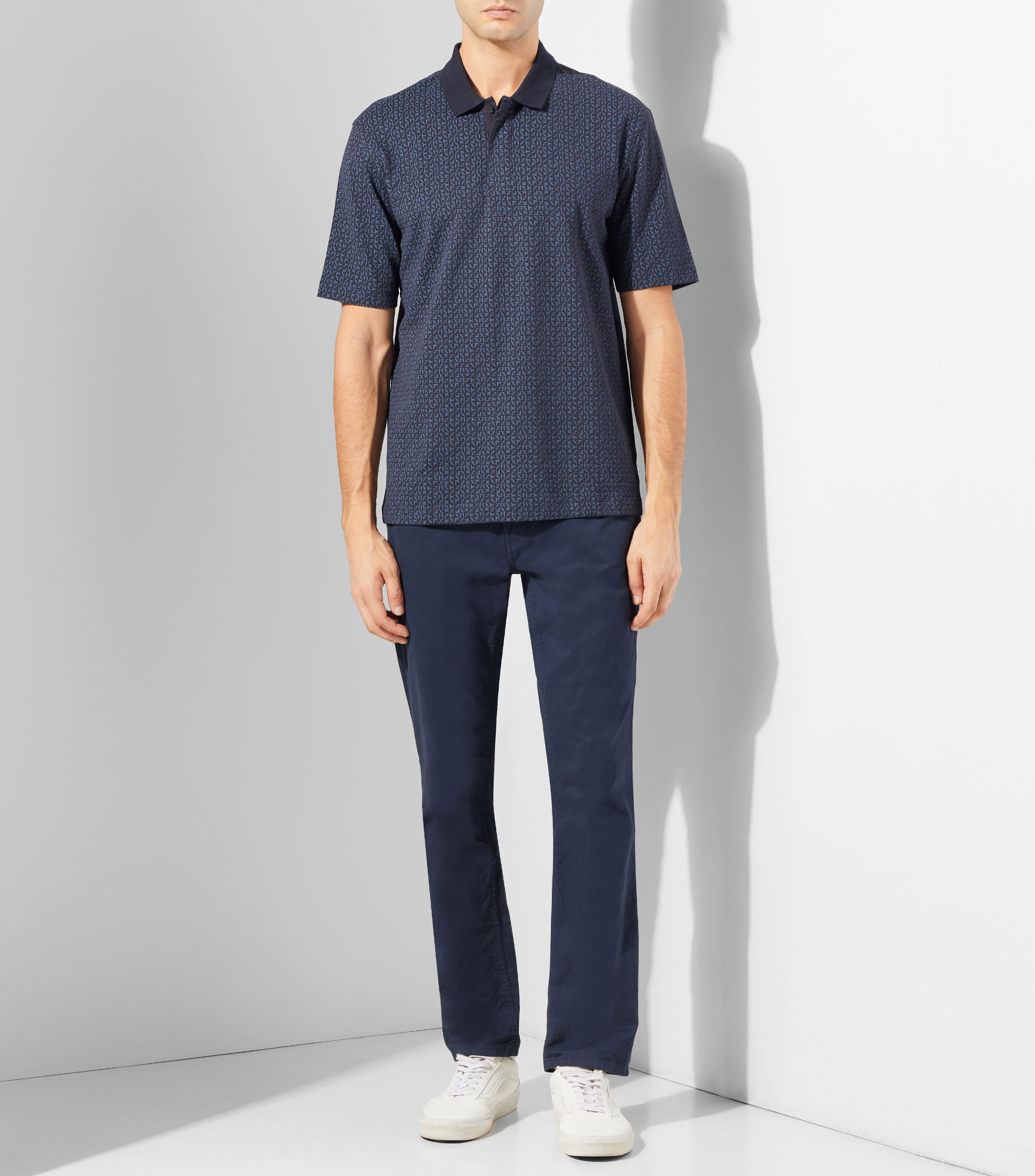 Playera tipo polo manga corta fantasía Hombre