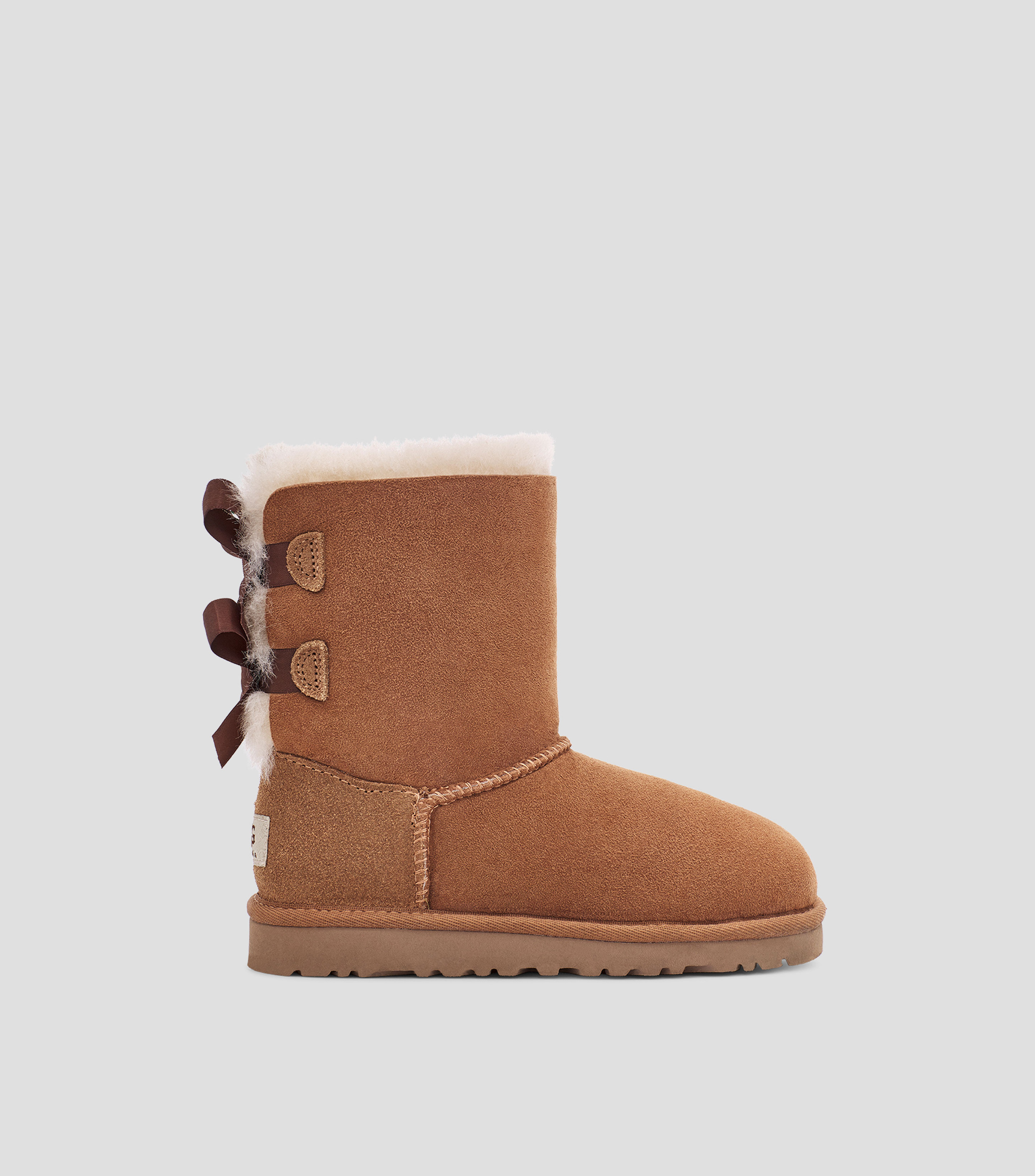 Botas cortas Bailey Bow II en gamuza Niña