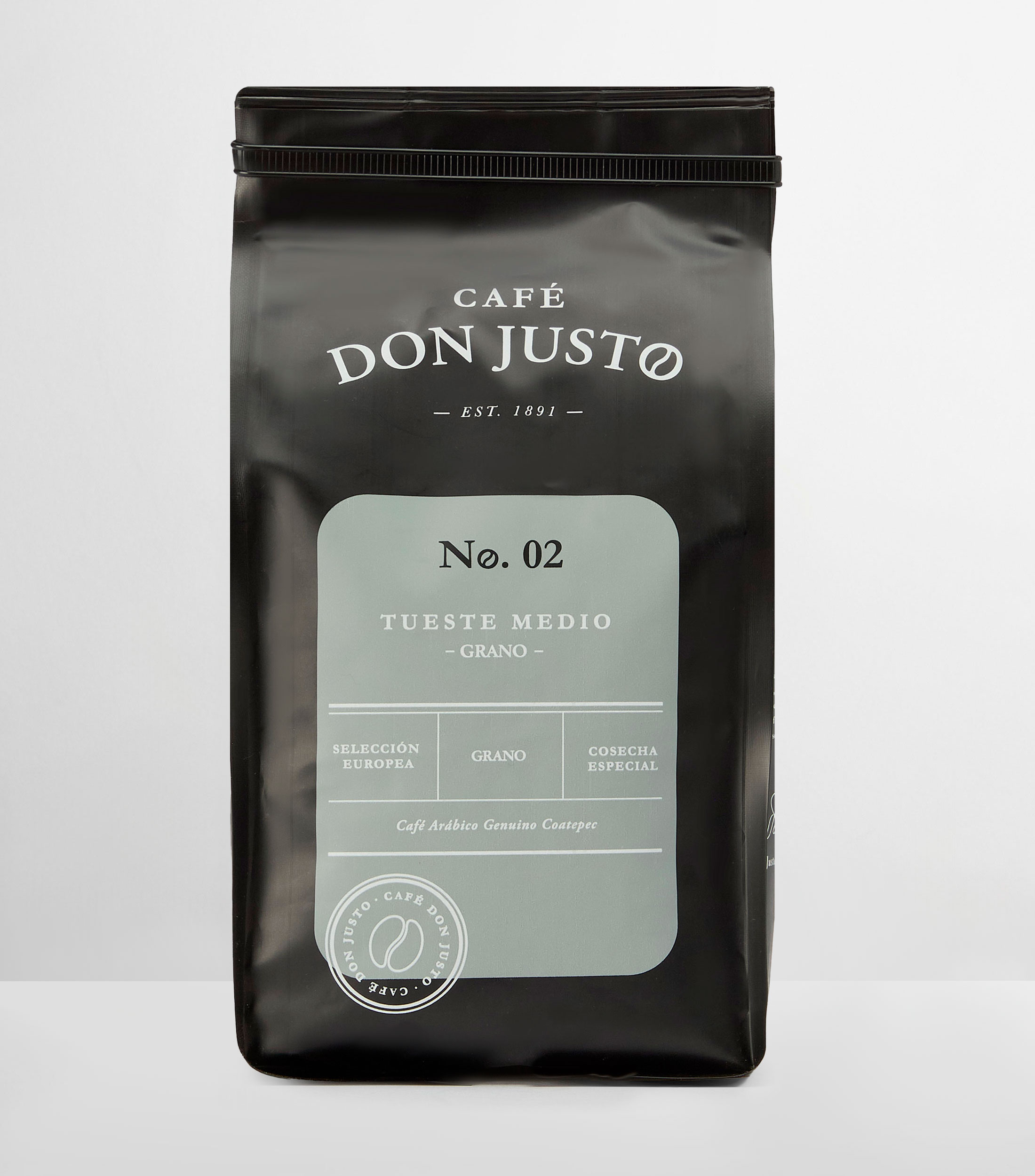 Café en grano Don Justo tueste medio, 500 g