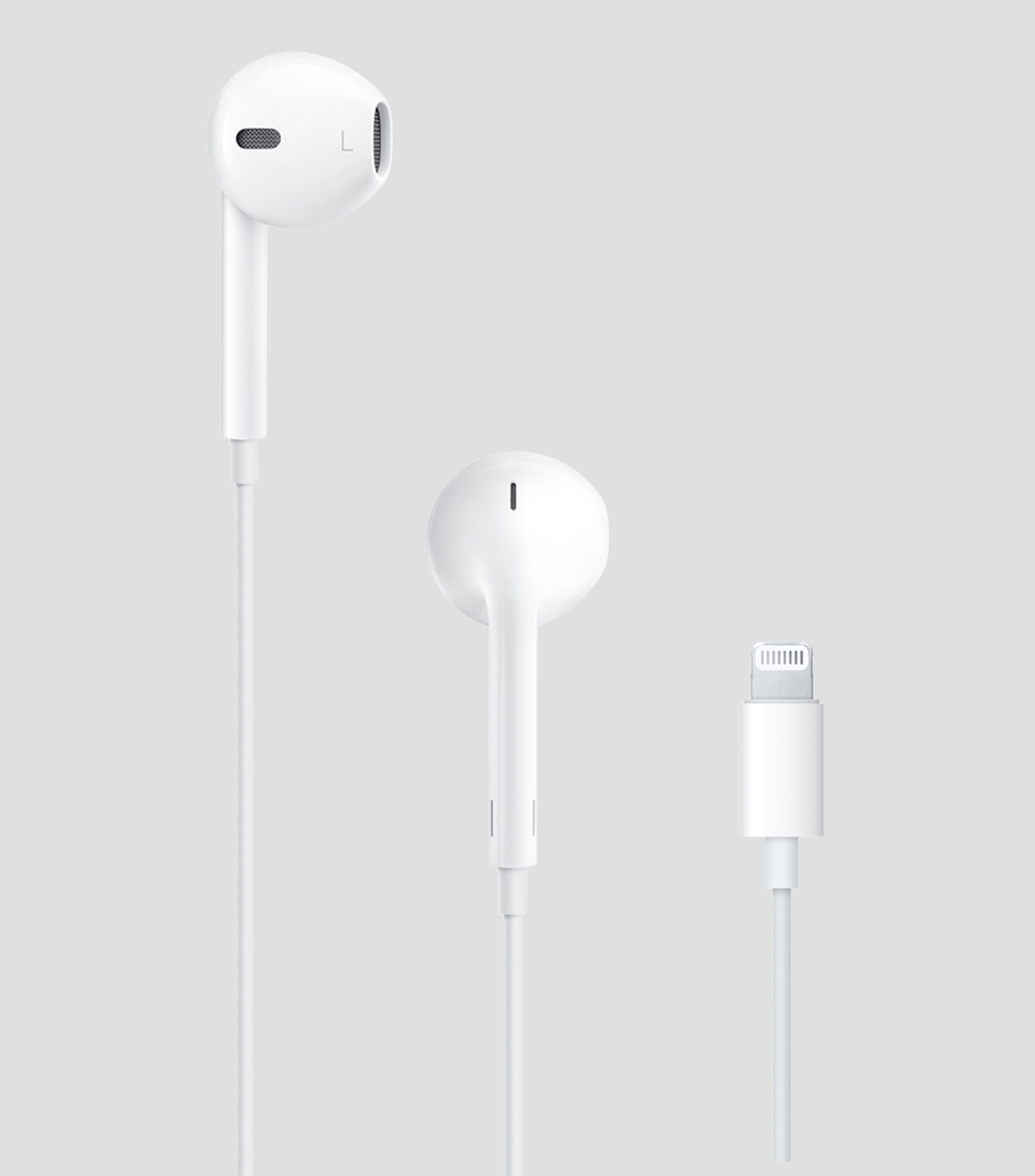 Audífonos In Ear Lightning Blanco