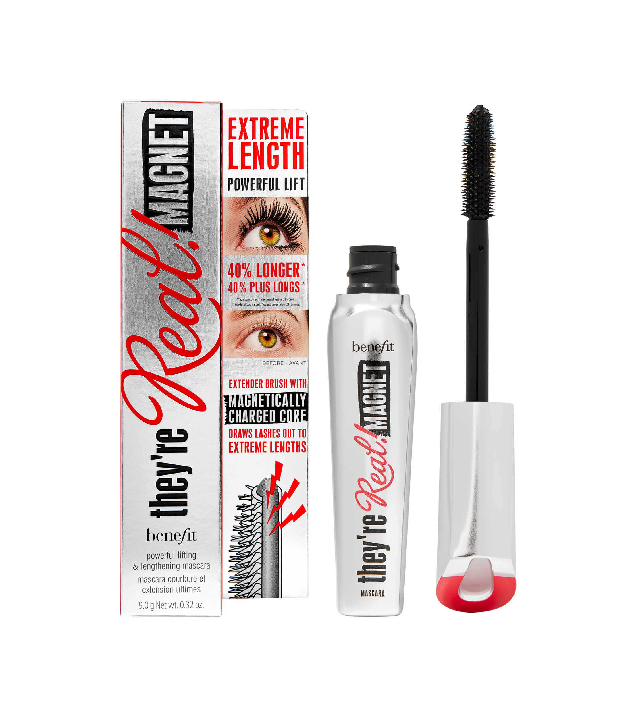 Mascara de pestanas Theyaposre Real Magnet, 9 gr