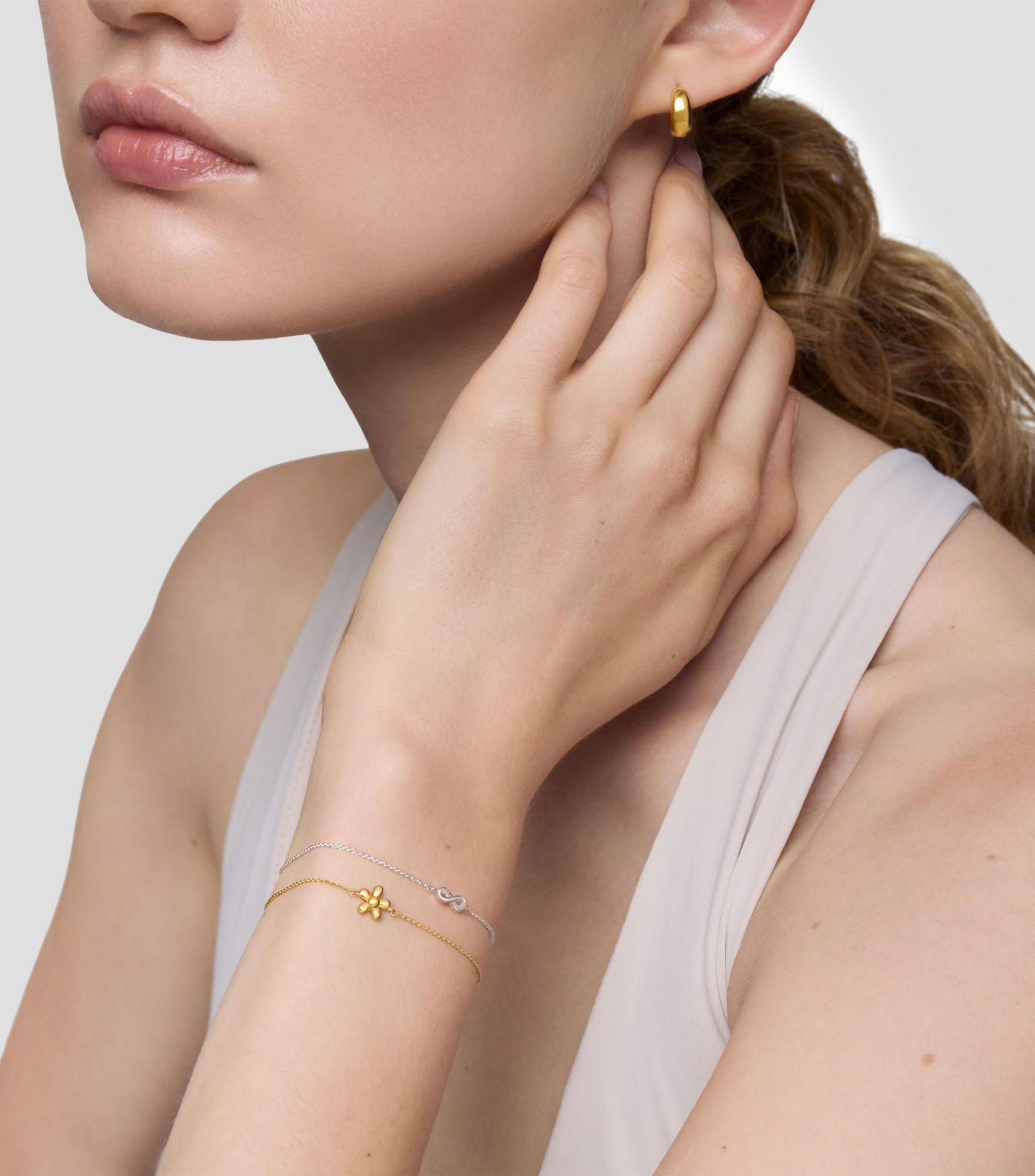 Pulsera flor Motivos Mujer