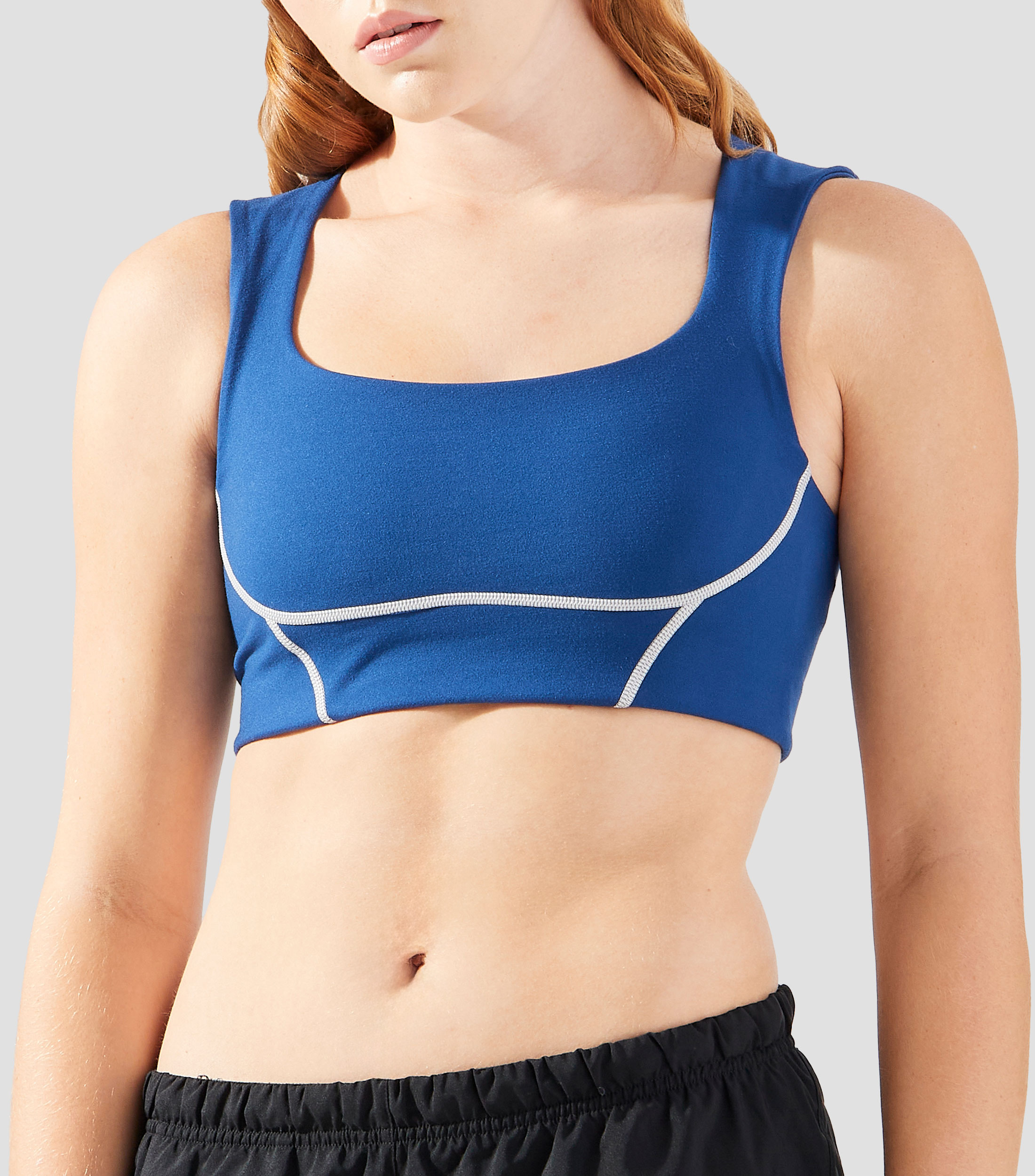 Top deportivo Peach Mujer
