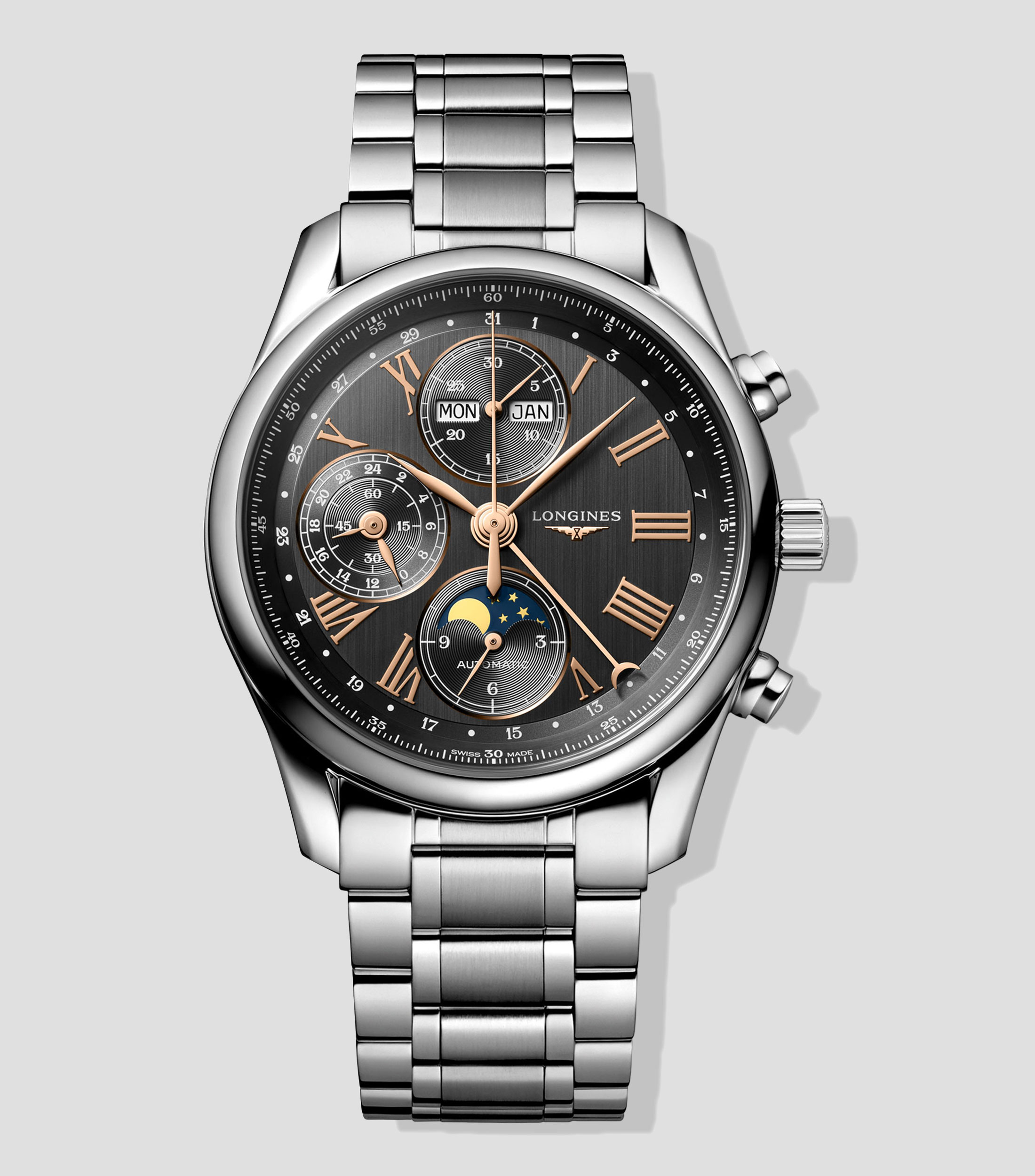 Reloj para Hombre Longines Master Collection casual plateado