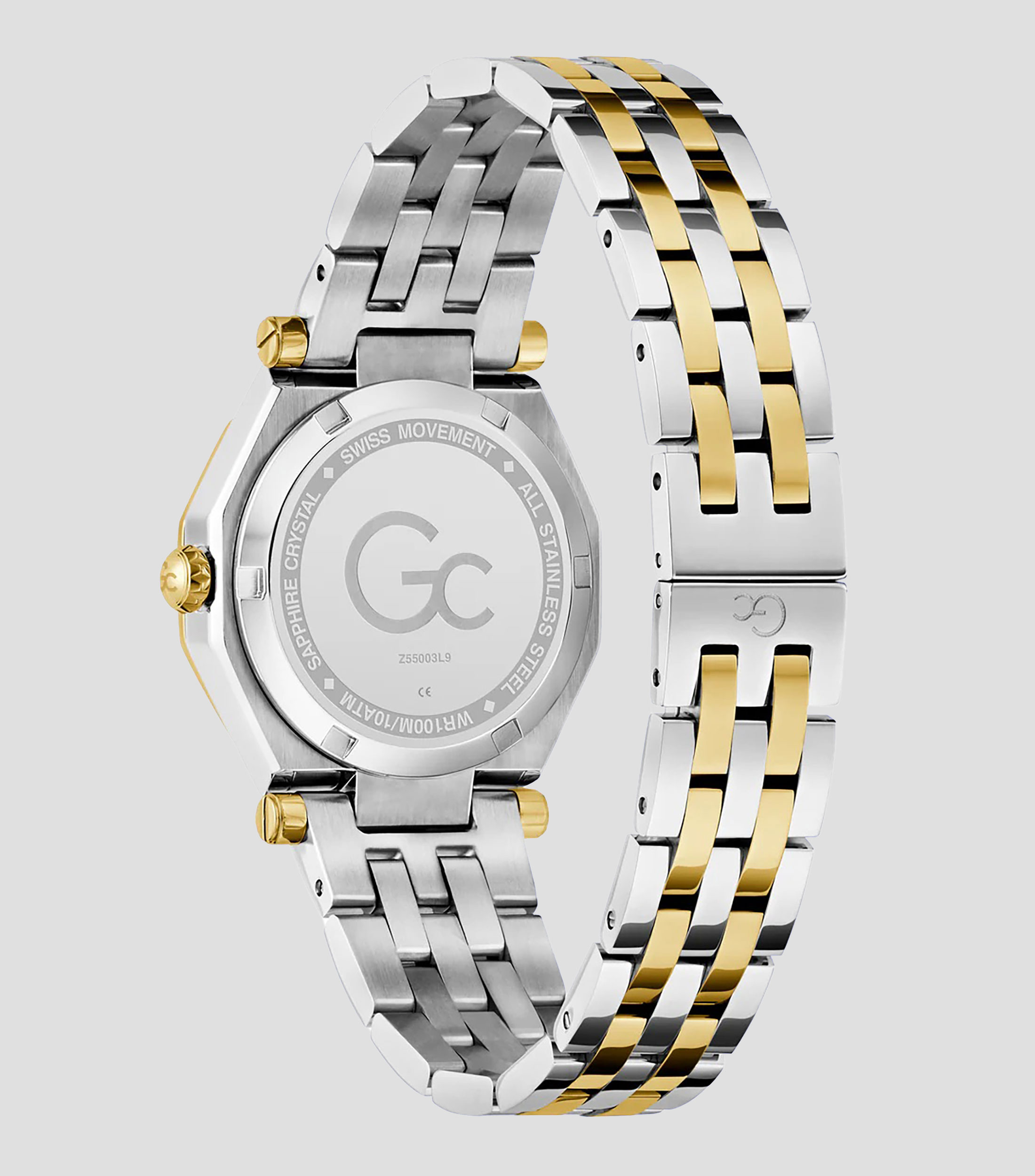 Reloj para Mujer Gleam casual plateado/dorado