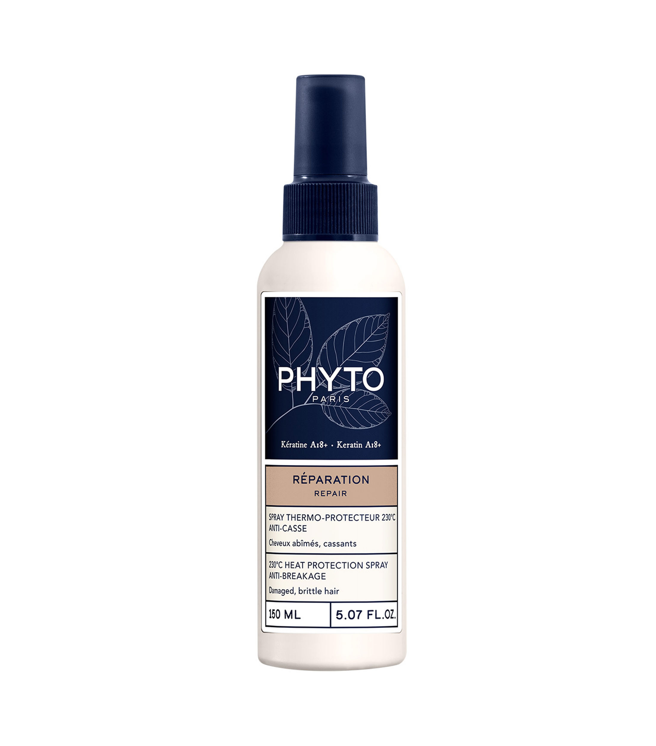 Spray protector de calor 230C para cabello danado y quebradizo Phyto Repair, 150 ml