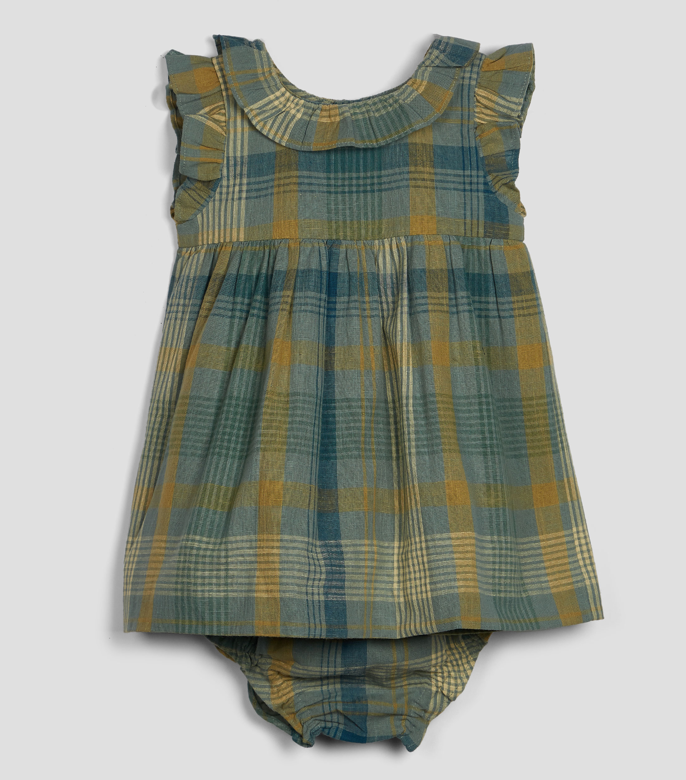 Vestido Cuadros Niños