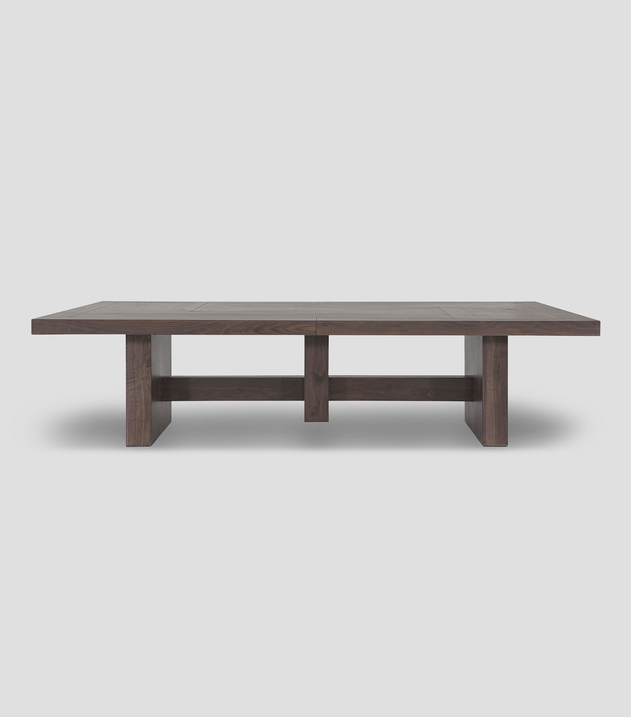 Mesa de Comedor Brooklyn en Madera de chapa de Nogal