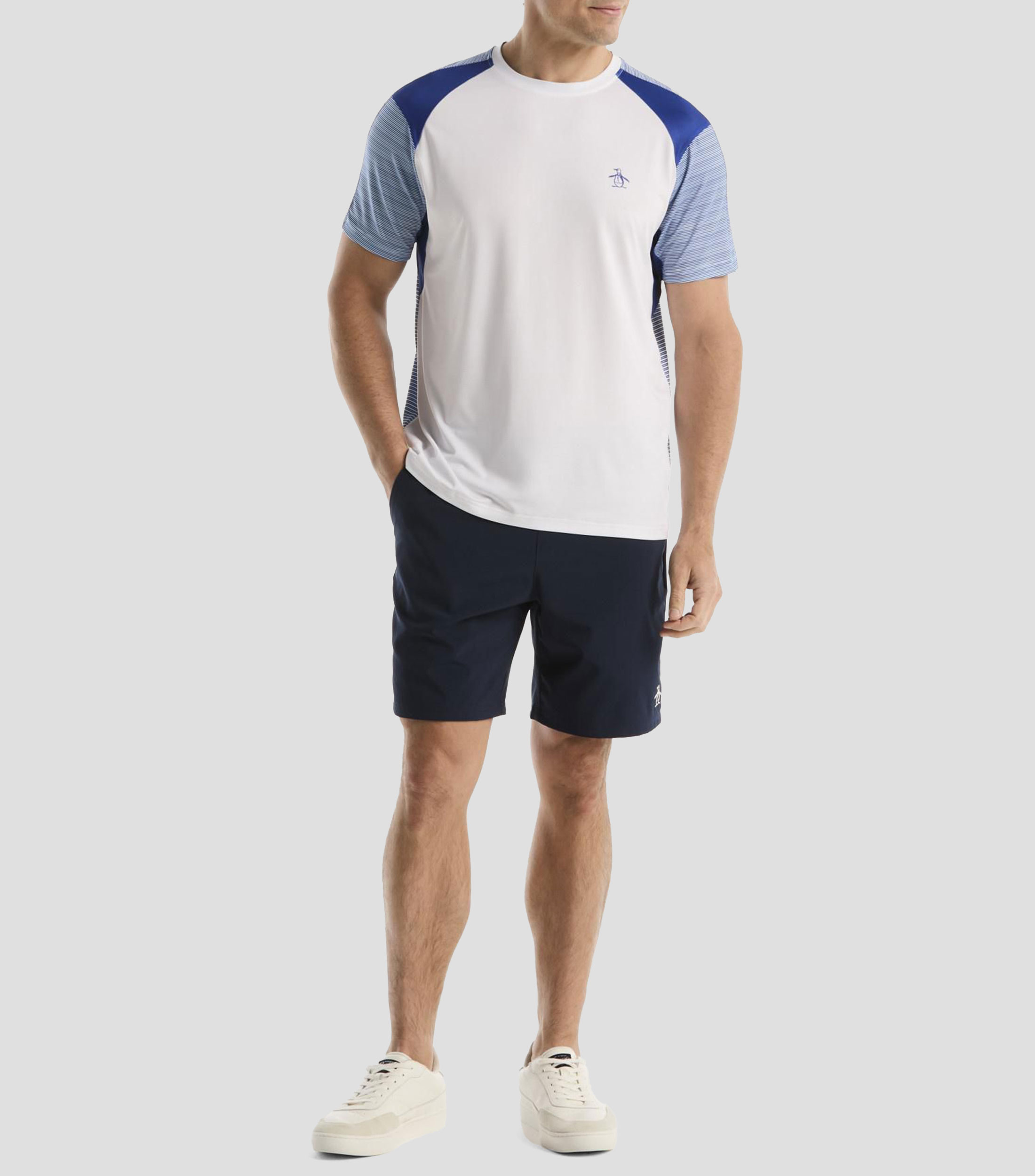 Playera para Pádel cuello redondo manga corta fantasía Hombre