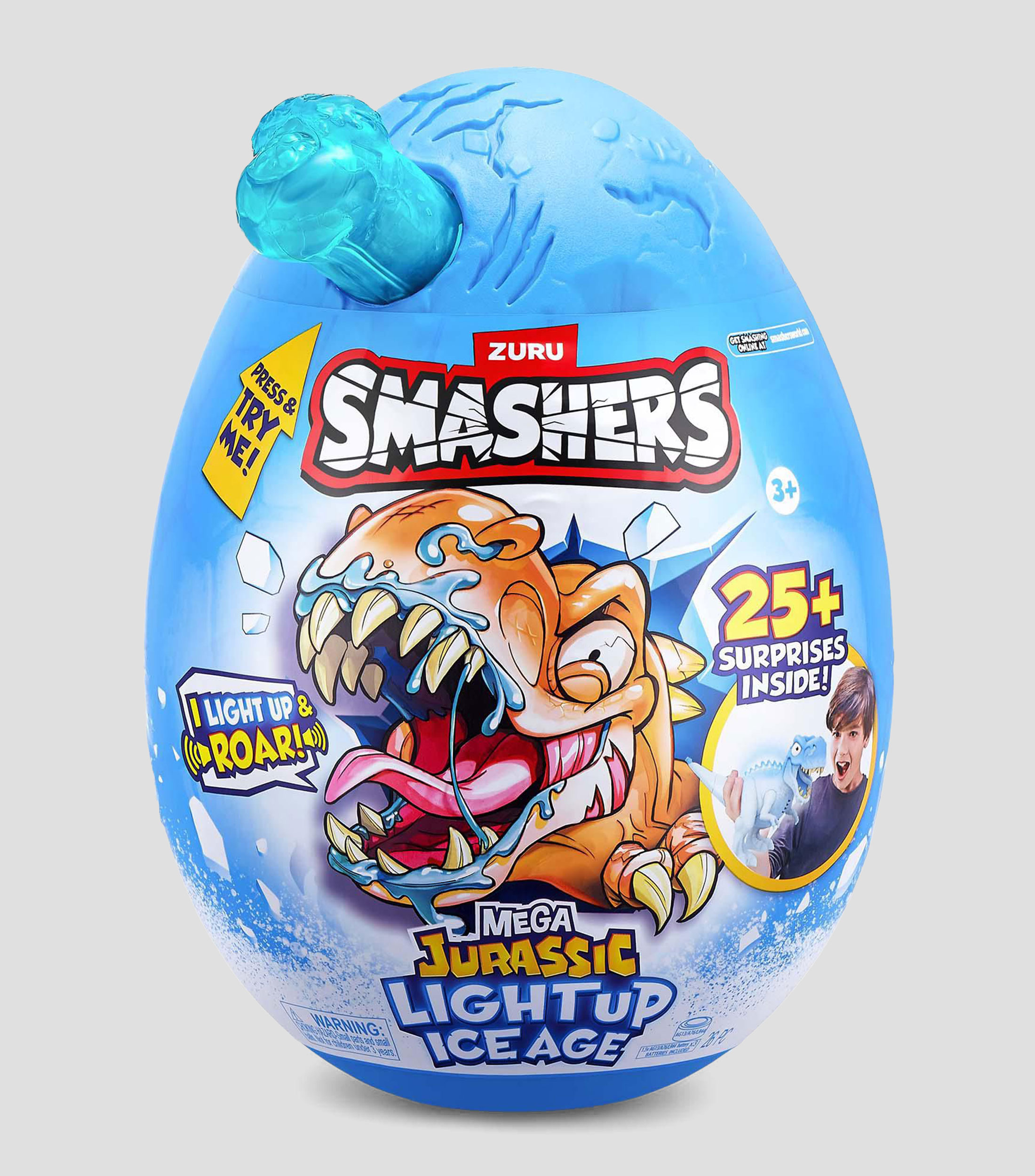 Smashers Mega Jurassic Light Up Ice Age Series 1