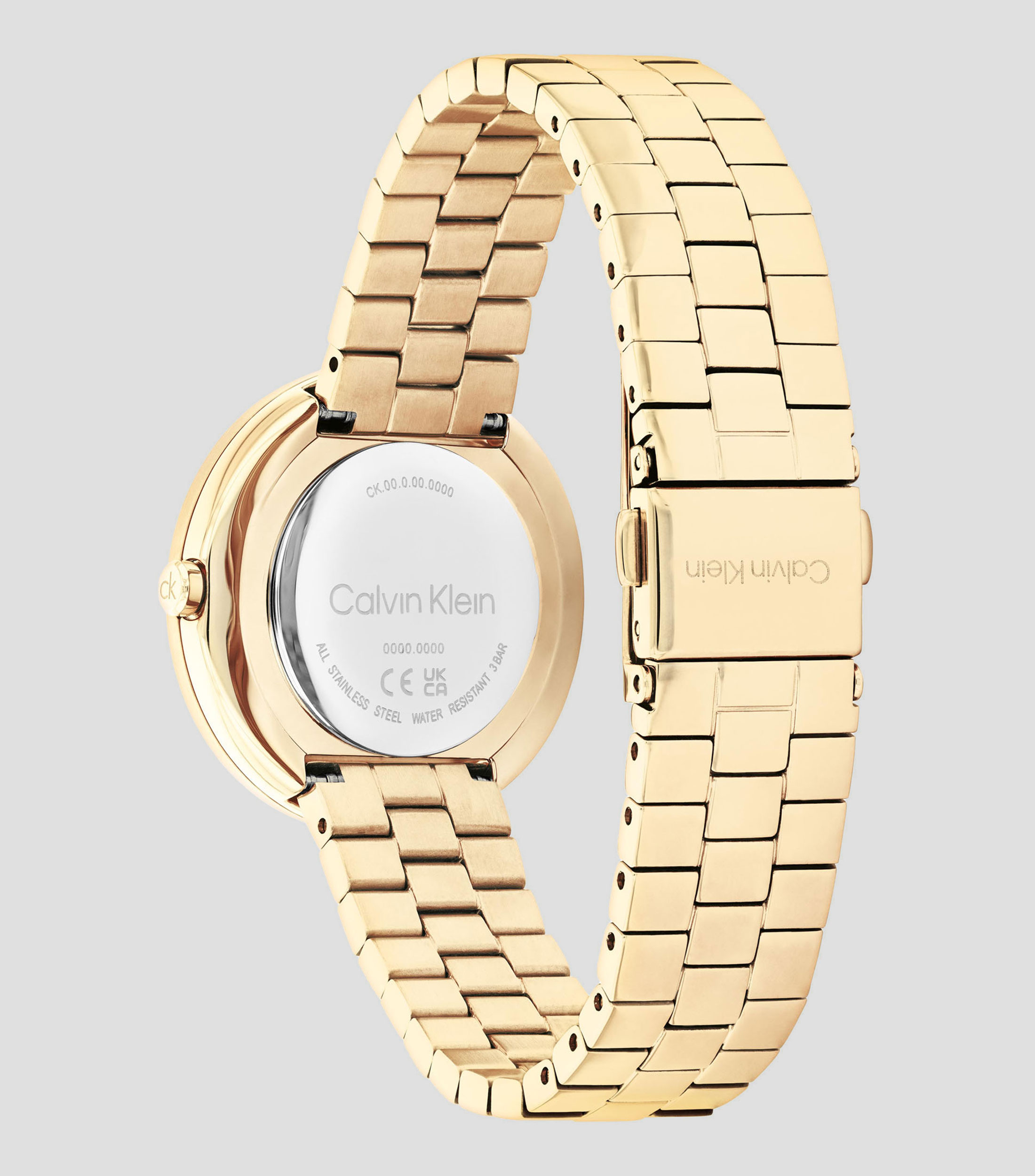 Reloj para Mujer Twisted Bezel, Casual, Dorado
