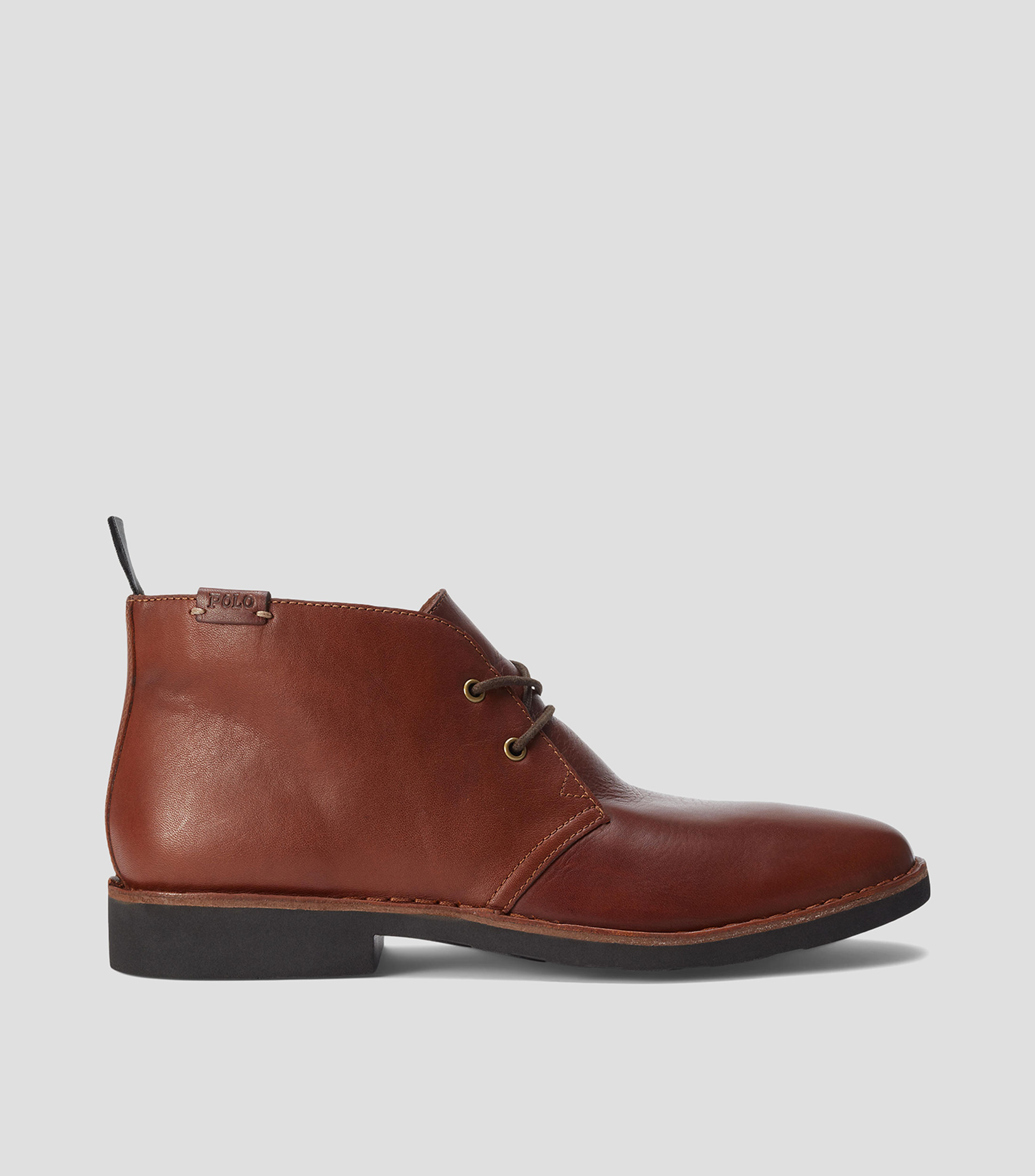 Botas cortas en piel Hombre