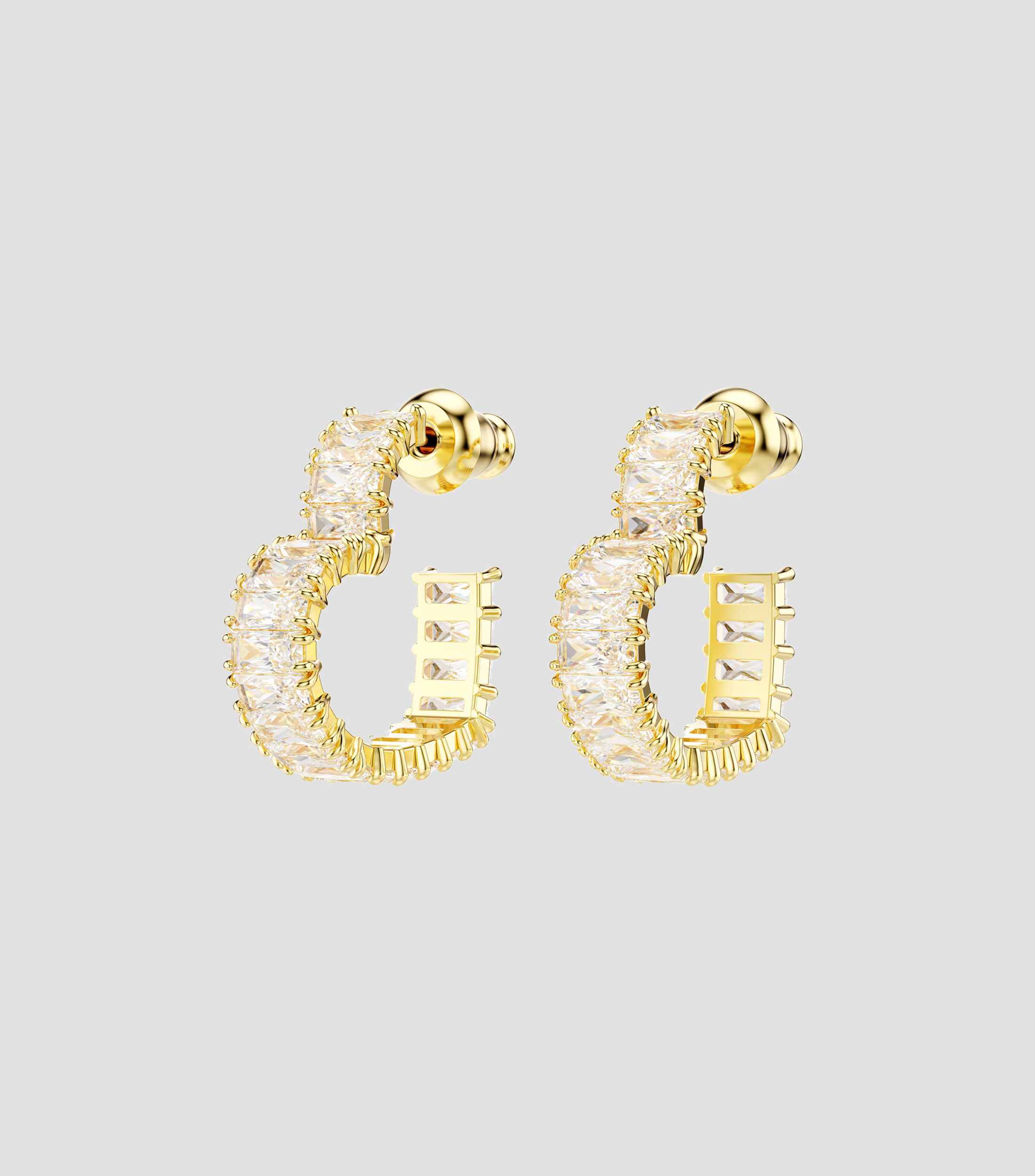 Pendientes Matrix con Cristales Unisex