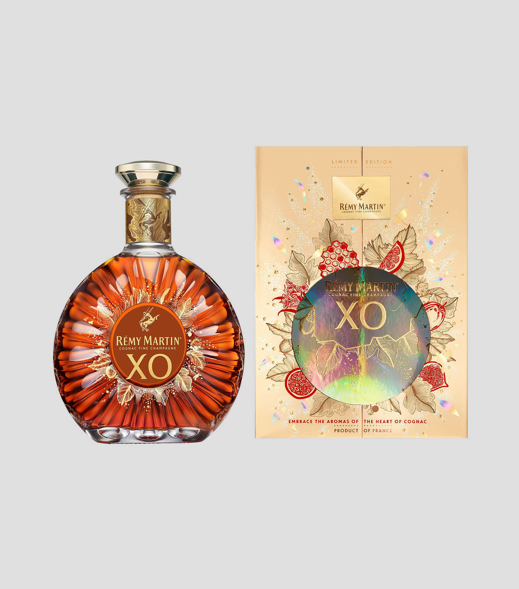 Cognac Fine Champagne XO Coffret Edición de Fin de Año 2025, 700 ml