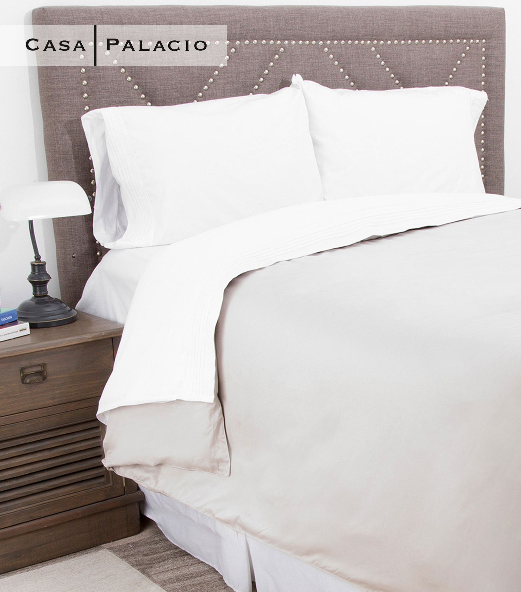 Funda para Duvet King Size Sateen Grafito