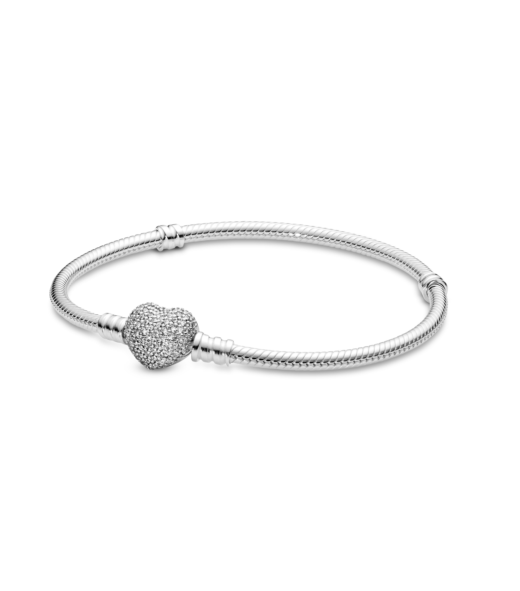 Brazalete en plata Icons Mujer Talla 20 cm