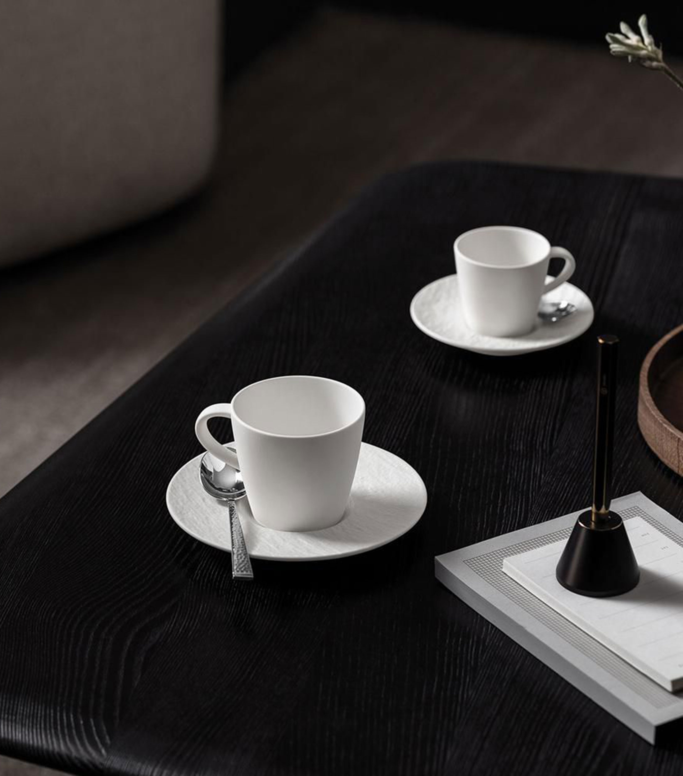 Taza para café Manufacture Rock blanca en porcelana
