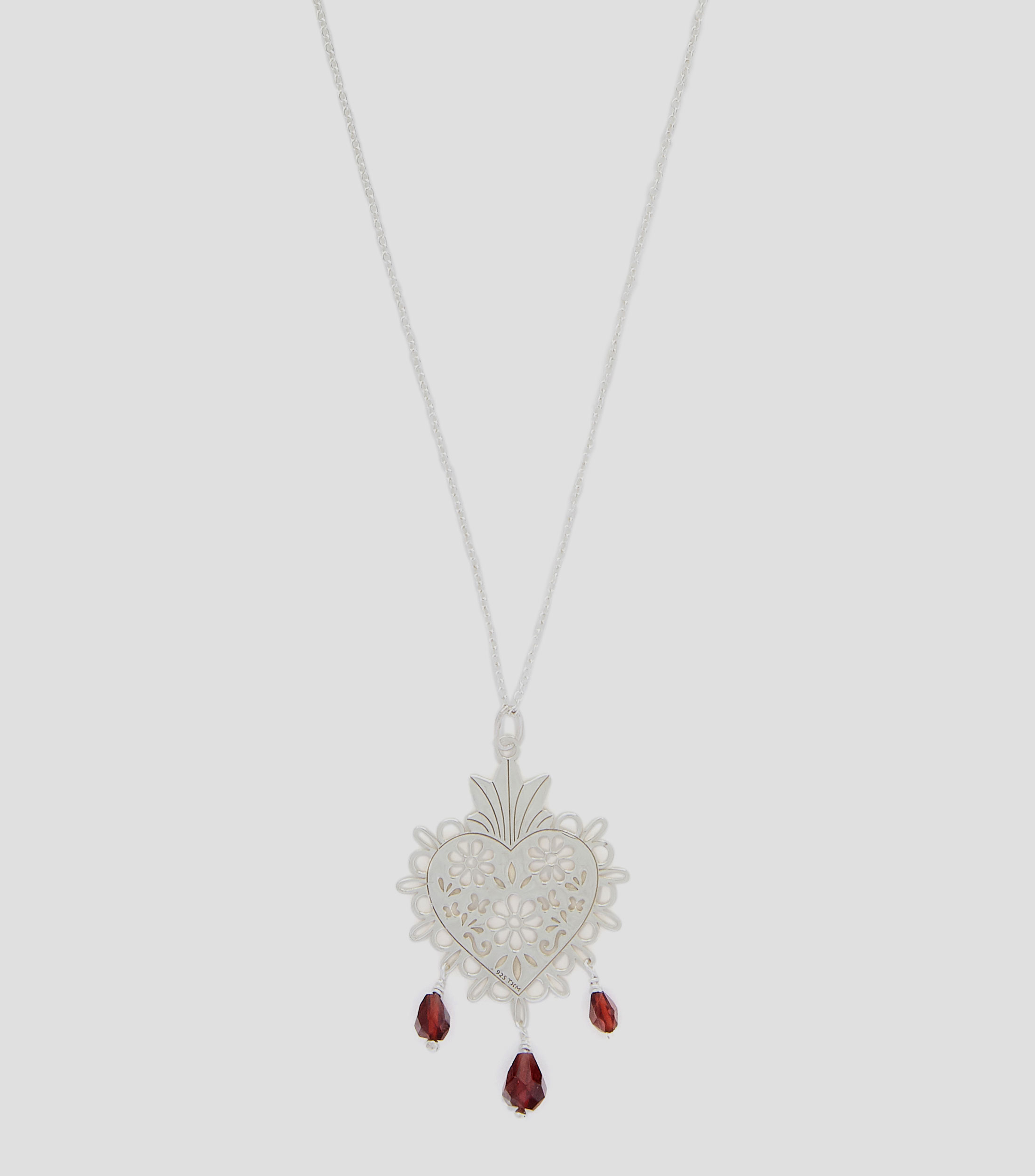 Dije con cadena Corazon Milagritos Mujer
