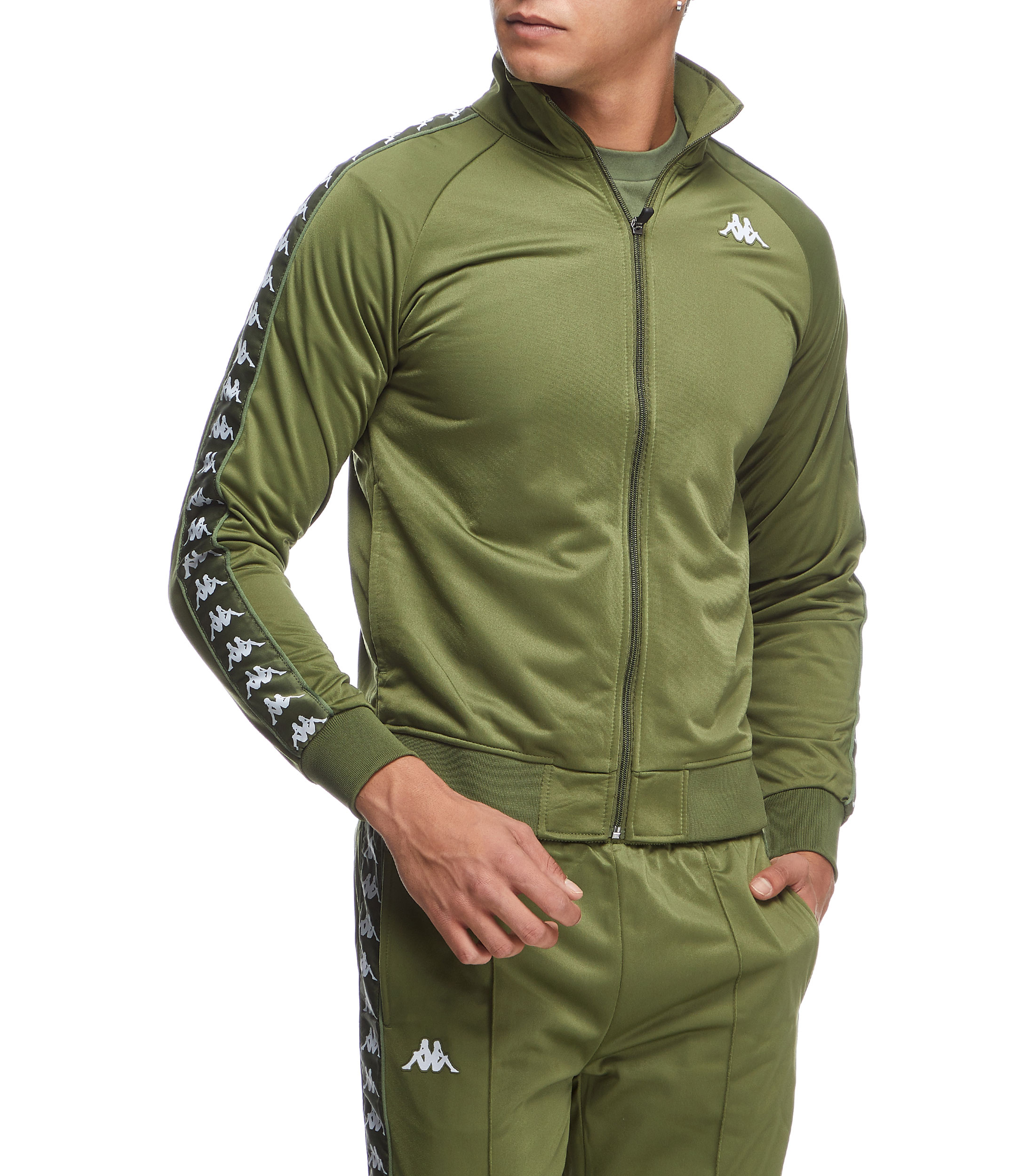 Sudadera Negra Hombre Kappa Sudadera Hombre Con Cremallera 301EFU0