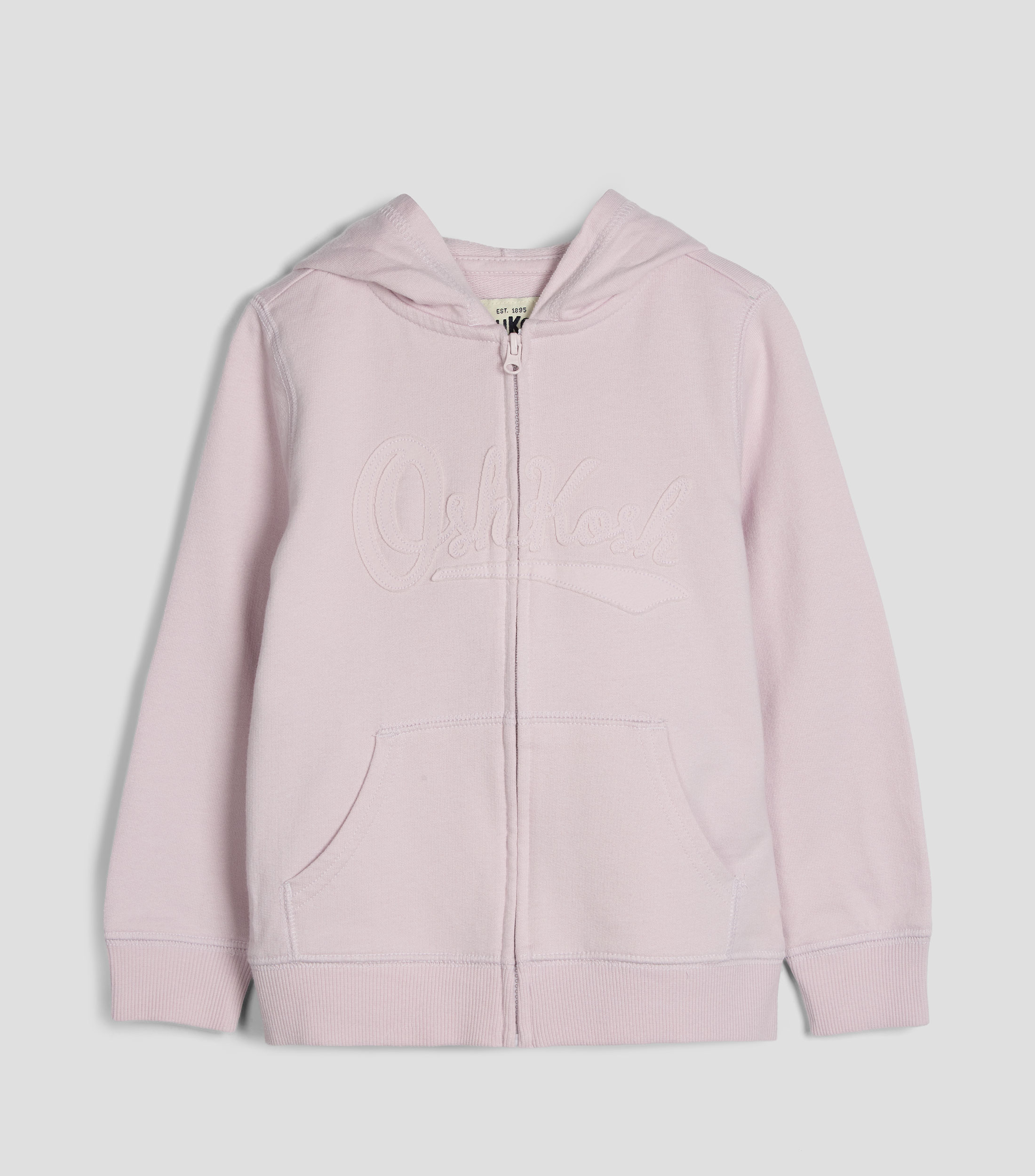 Sudadera canguro con cierre y capucha Bebé