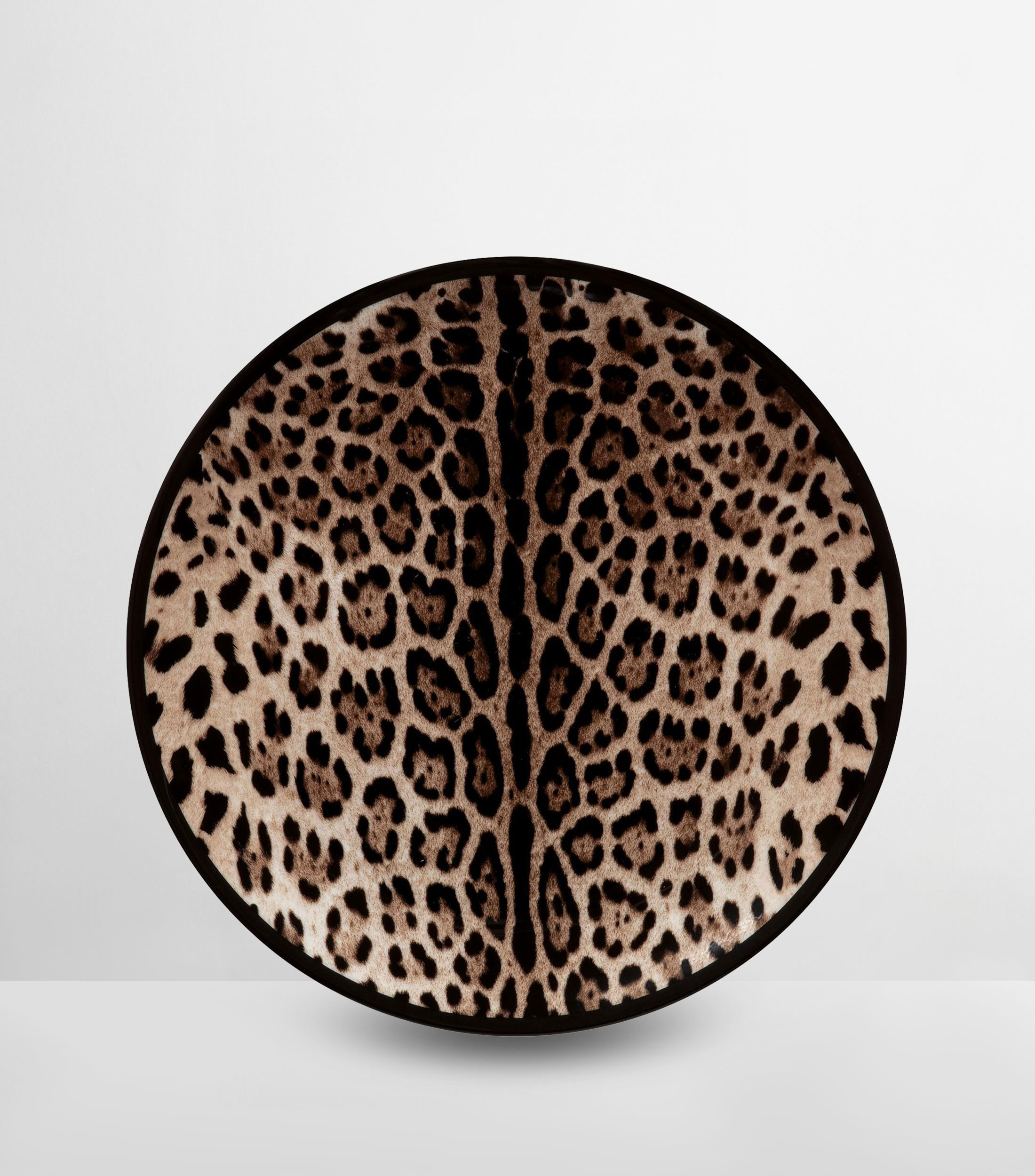 Plato trinche Leopardo en porcelana