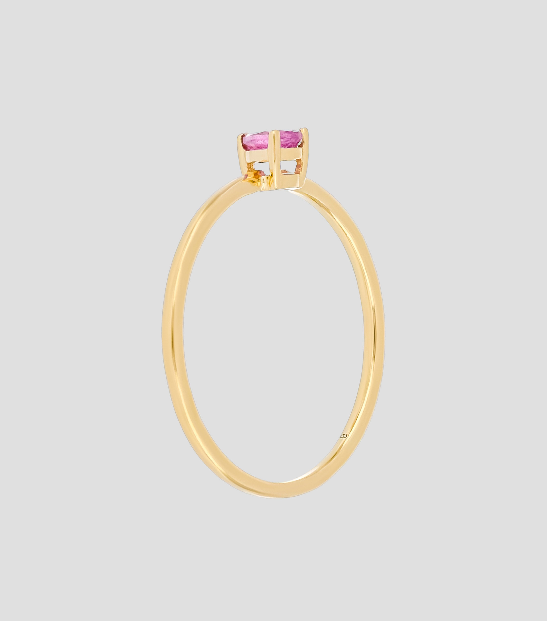 Anillo en Oro 18 Kts con Tanzanita UNED Mujer